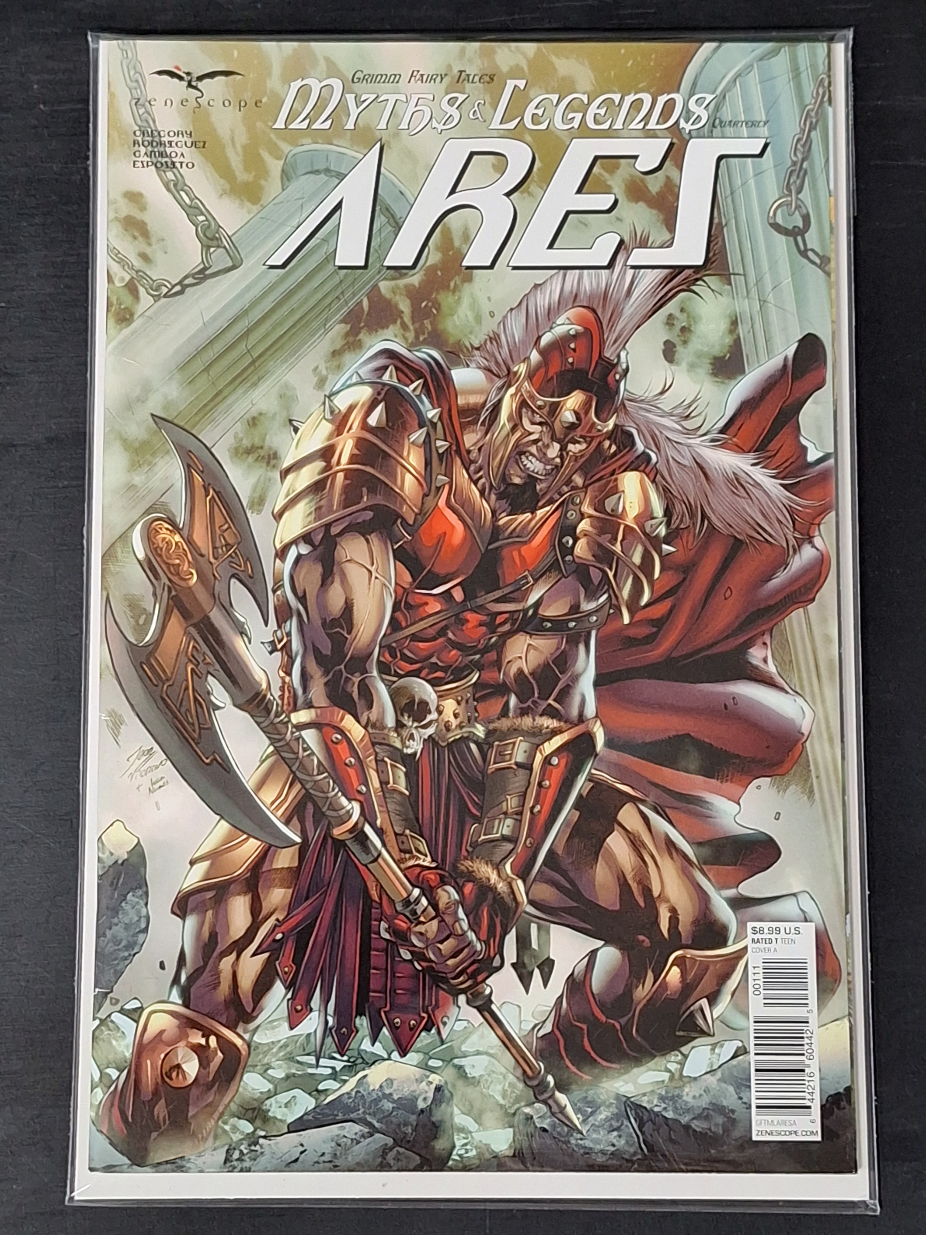 Grimm Fairy Tales Myths and Legends Quarterly: Ares Zenescope 2020 Cover A