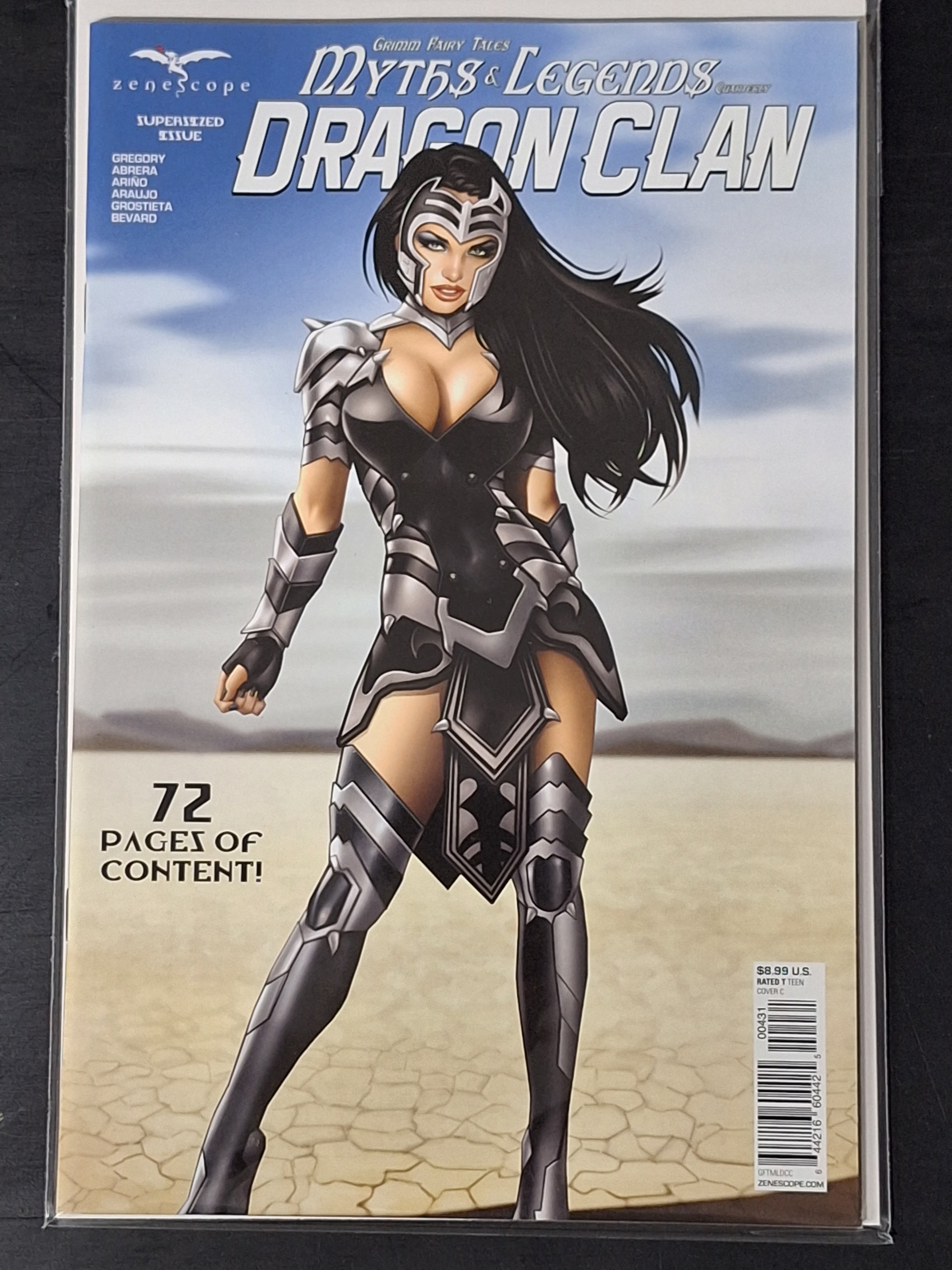 Grimm Fairy Tales Myths and Legends Quarterly: Dragon Clan Zenescope 2021 Cover C
