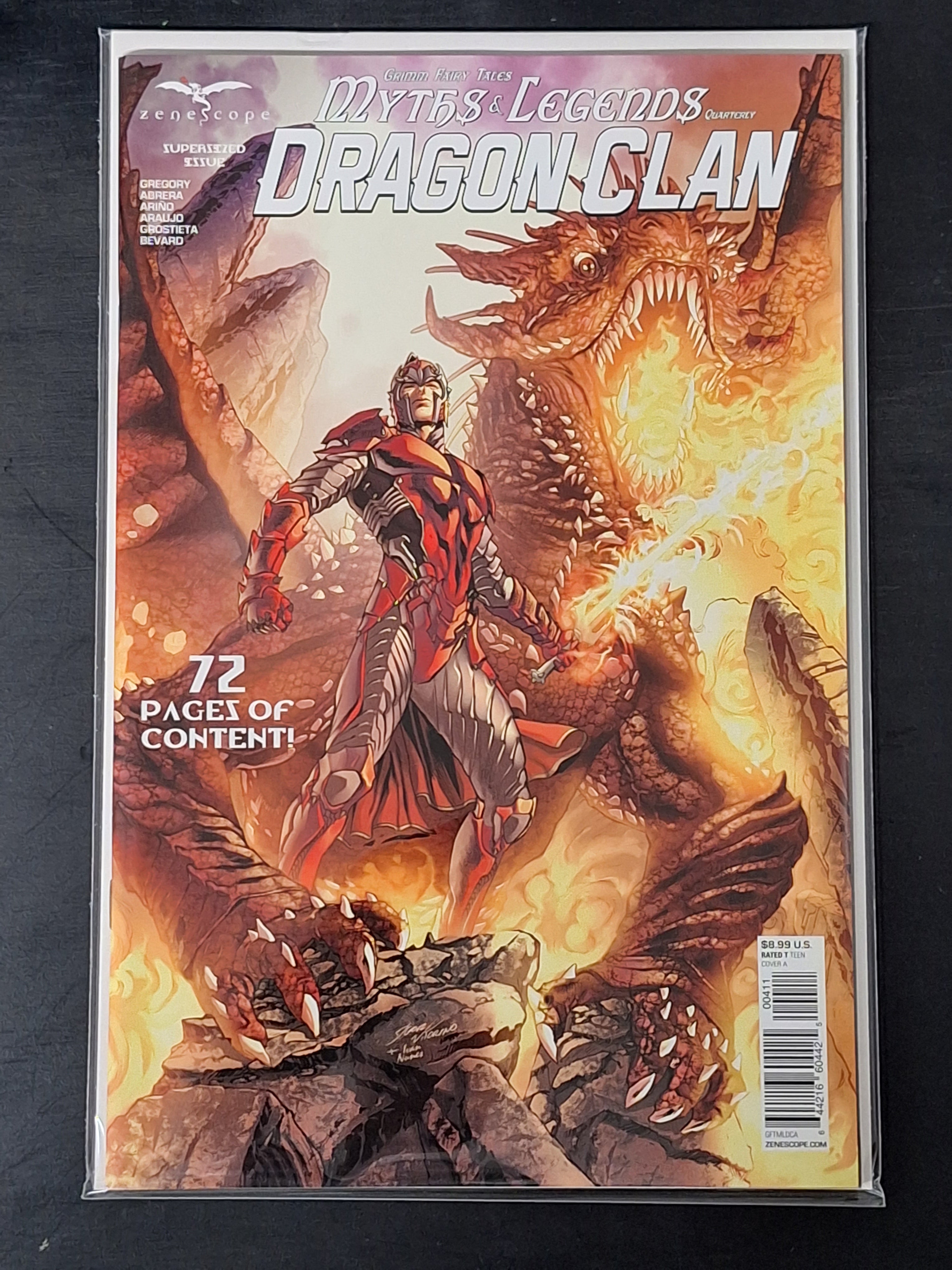 Grimm Fairy Tales Myths and Legends Quarterly: Dragon Clan Zenescope 2021 Cover A