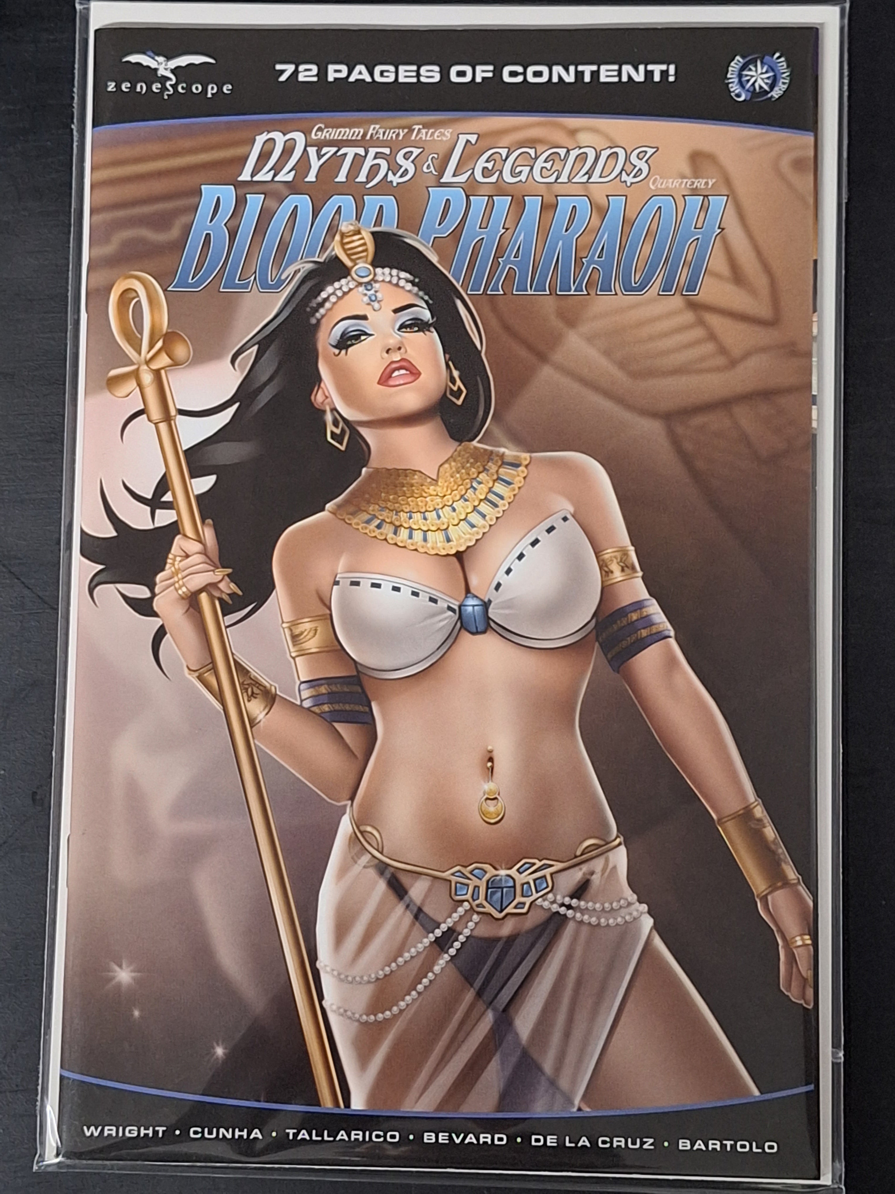 Grimm Fairy Tales Myths and Legends Quarterly: Blood Pharaoh Zenescope 2022 Cover C