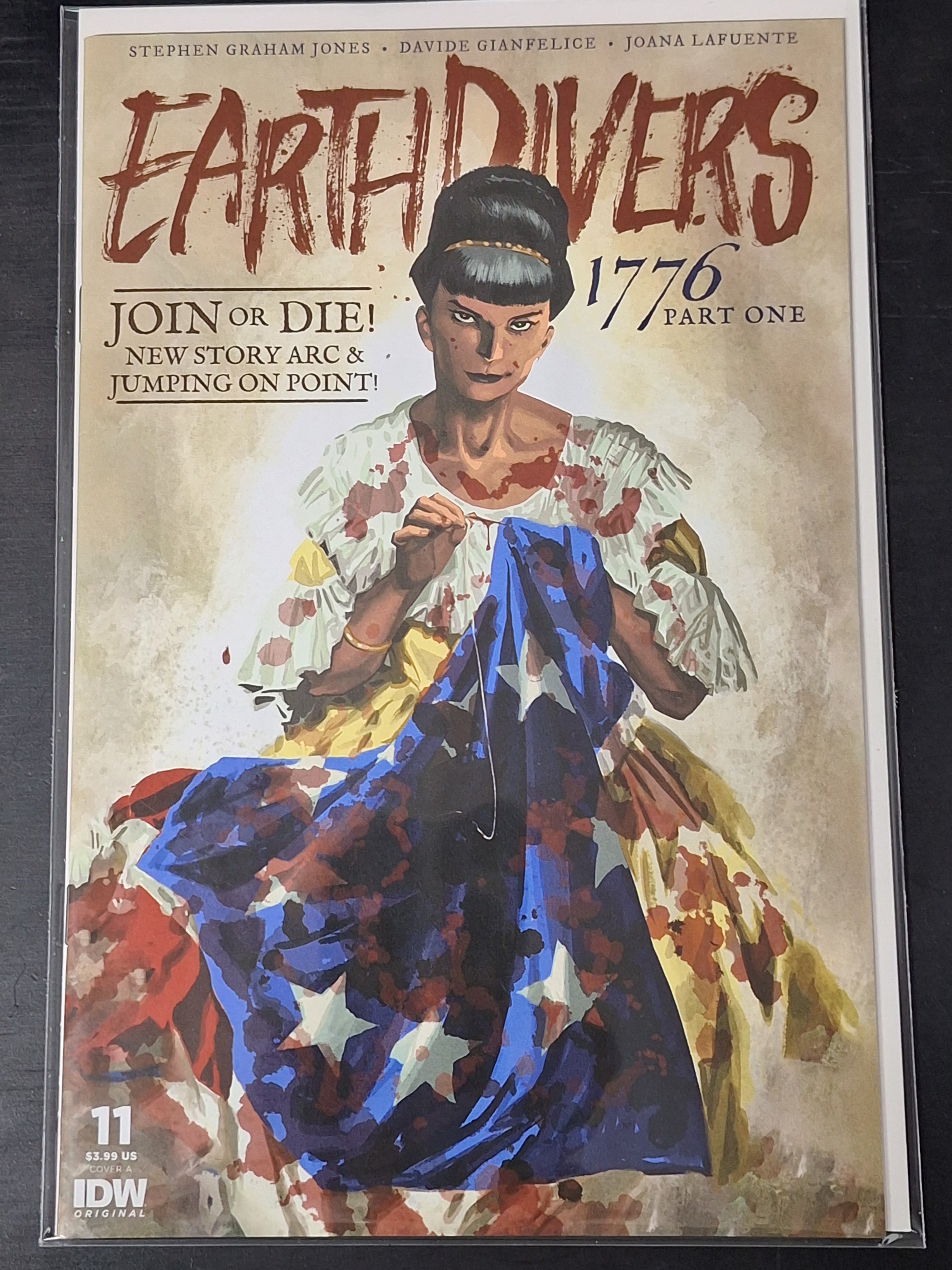 Earthdivers 11 IDW 2023 Cover A New Story Arc