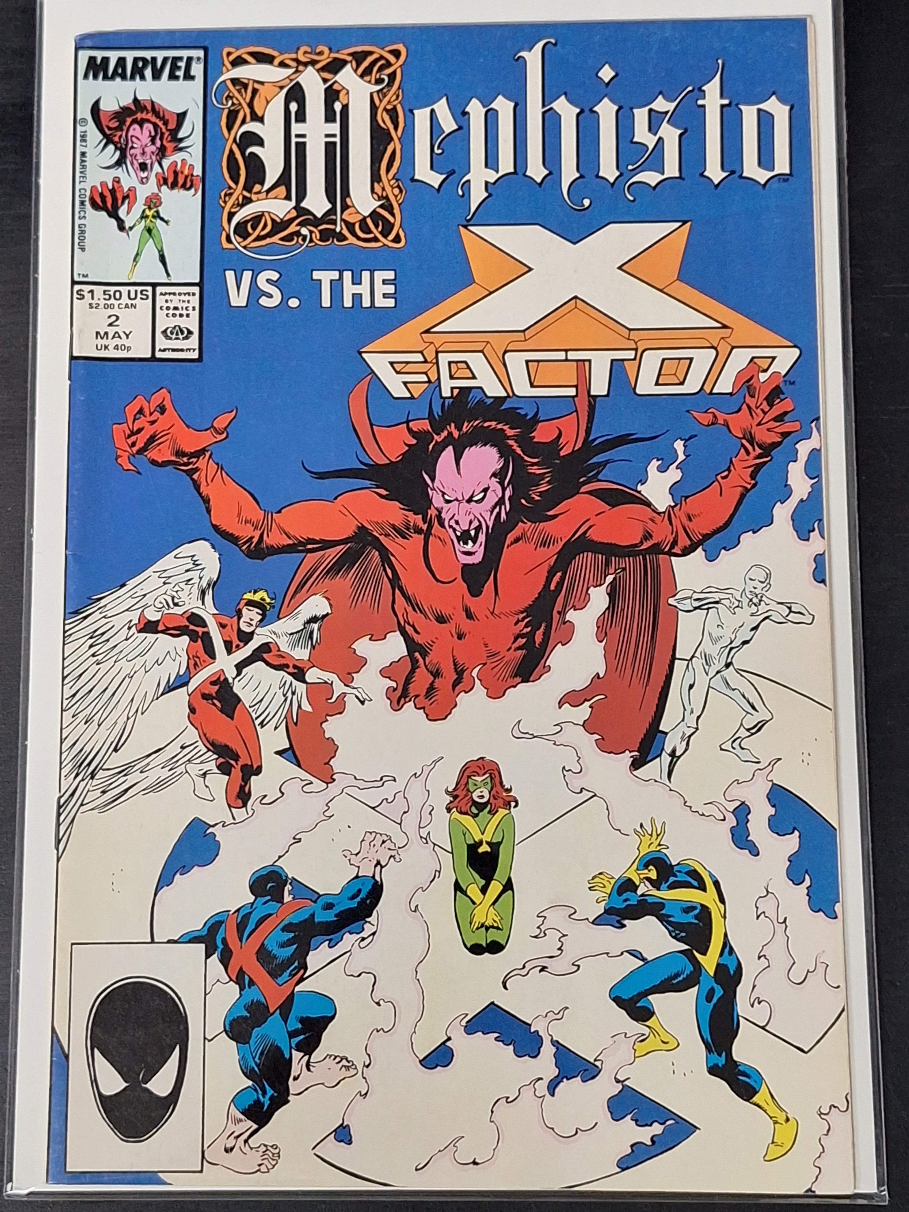 Mephisto vs The X-Factor 2 Marvel 1987