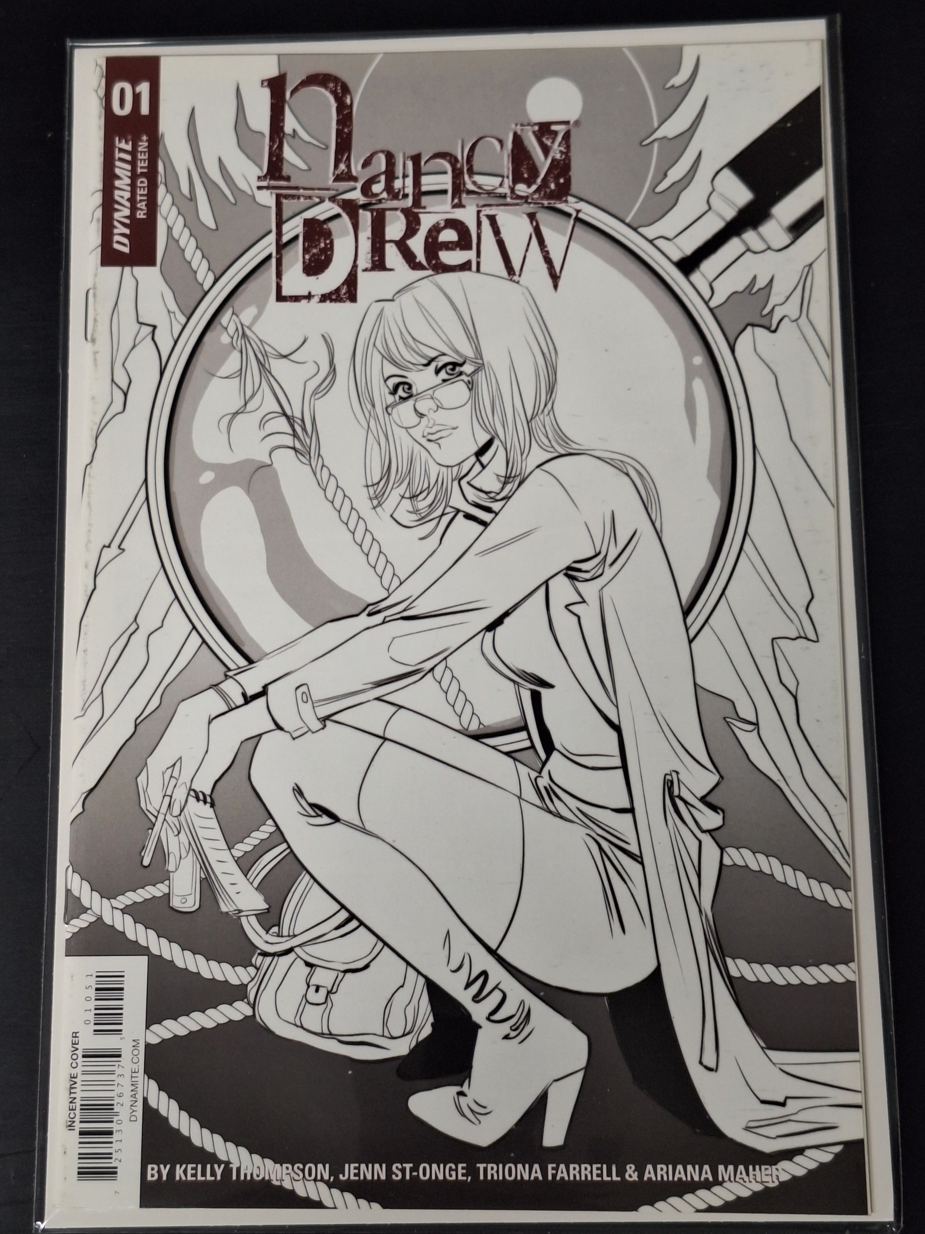 Nancy Drew 1 Dynamite 2018 1:10 Variant