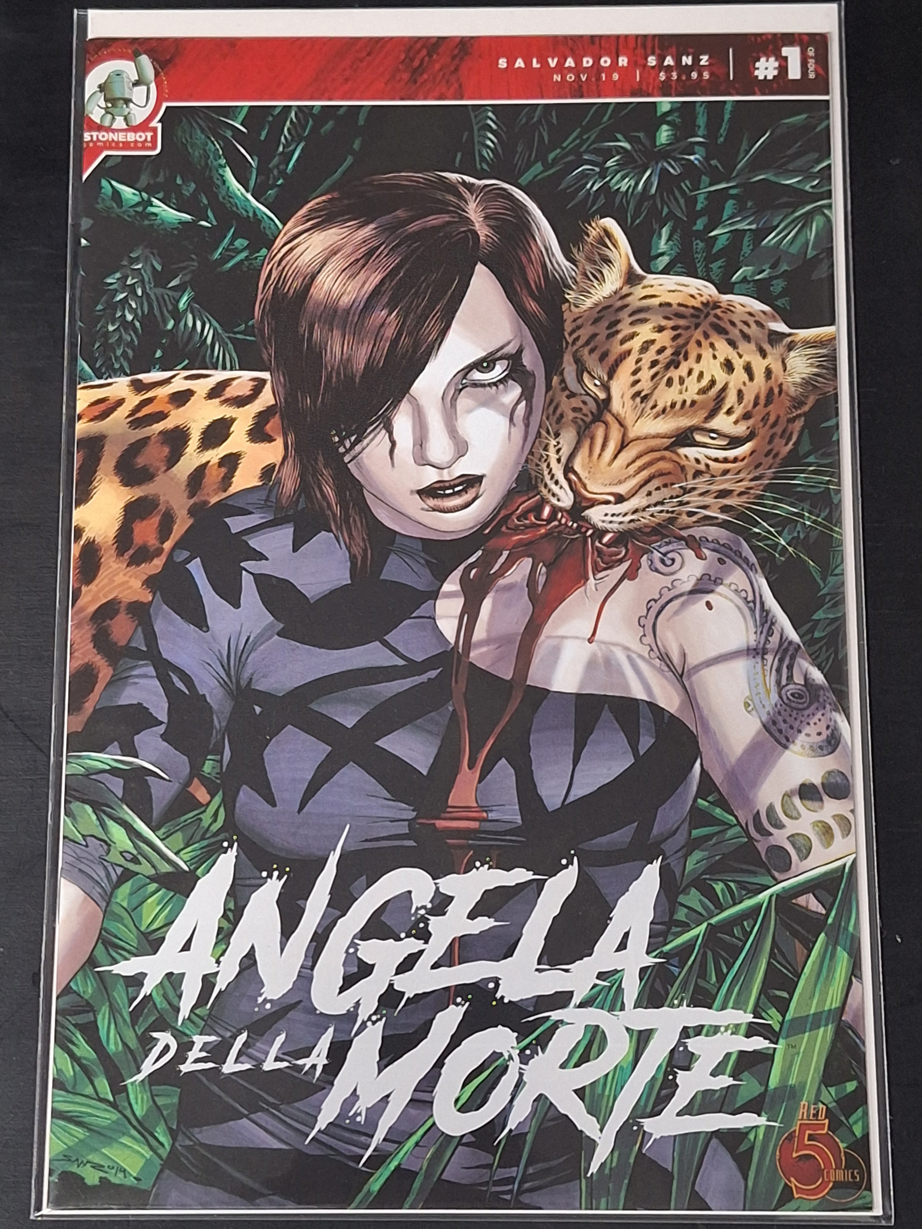 Angela Della Morte 1 Red5 Comics 1:10 Variant