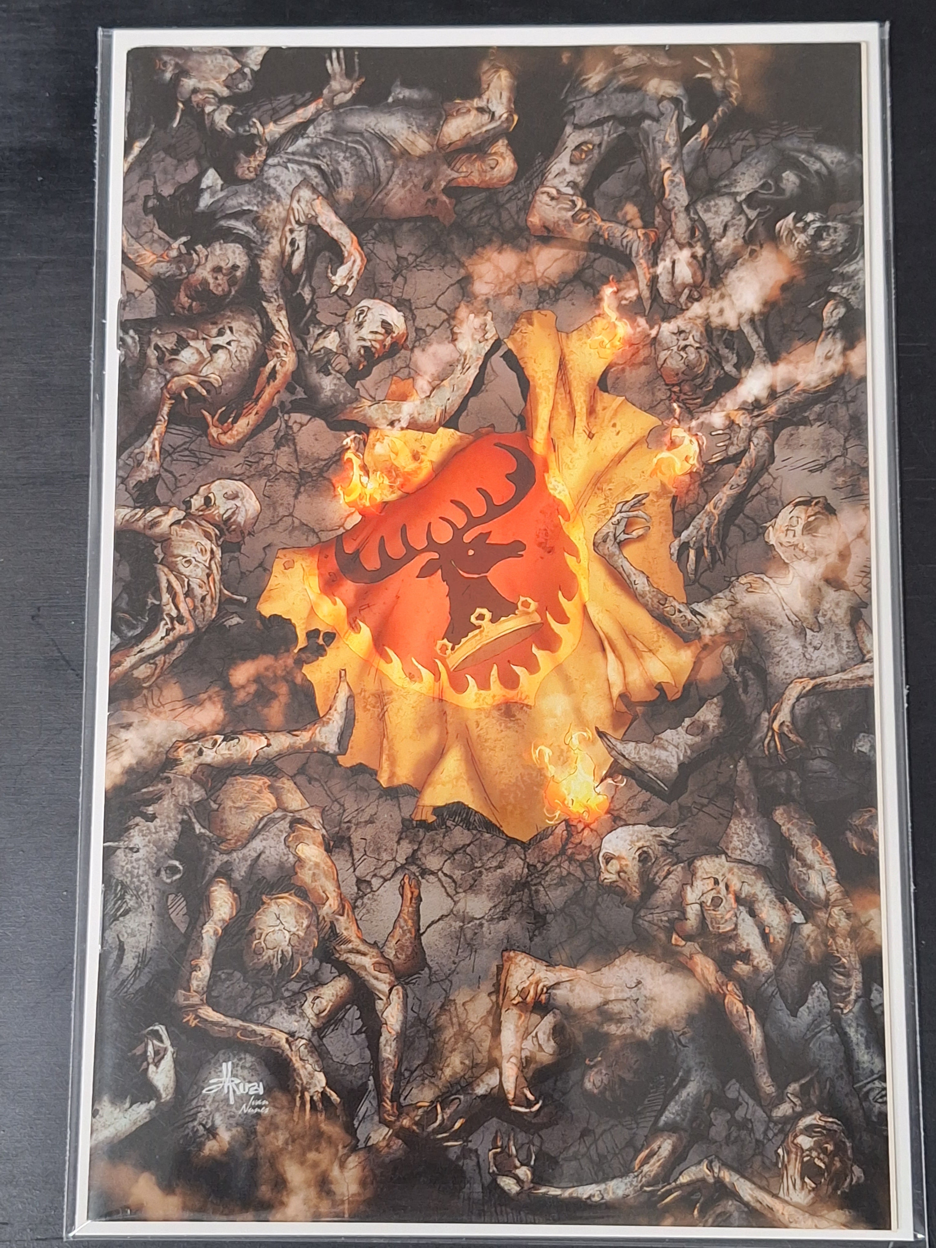 A Clash Of Kings 13 Dynamite 2021 1:10 Virgin Variant Game of Thrones