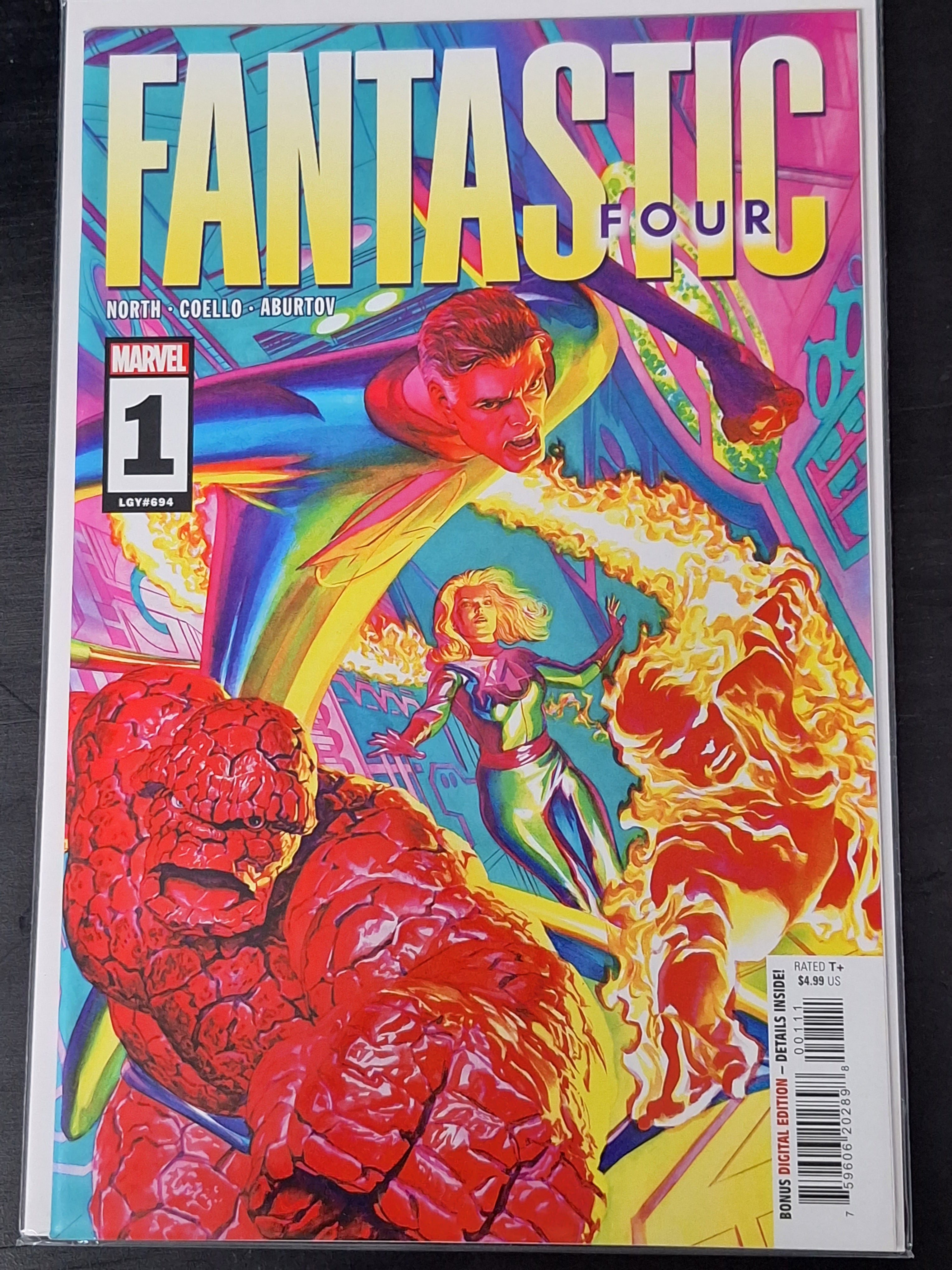 Fantastic Four 1 Marvel 2023 Cover A Alex Ross