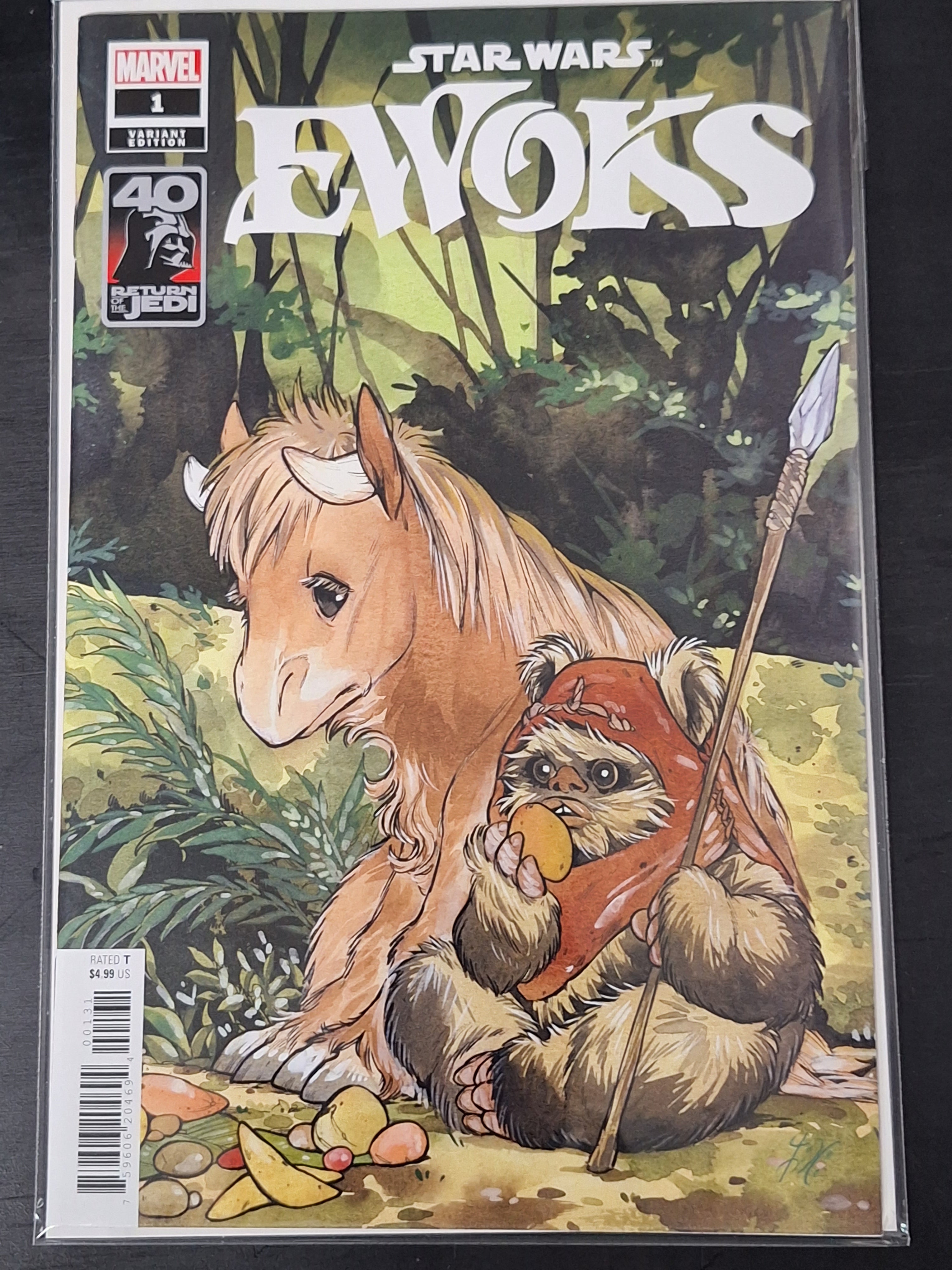 Star Wars Ewoks 1 Marvel 2023 Peach Momoko Variant