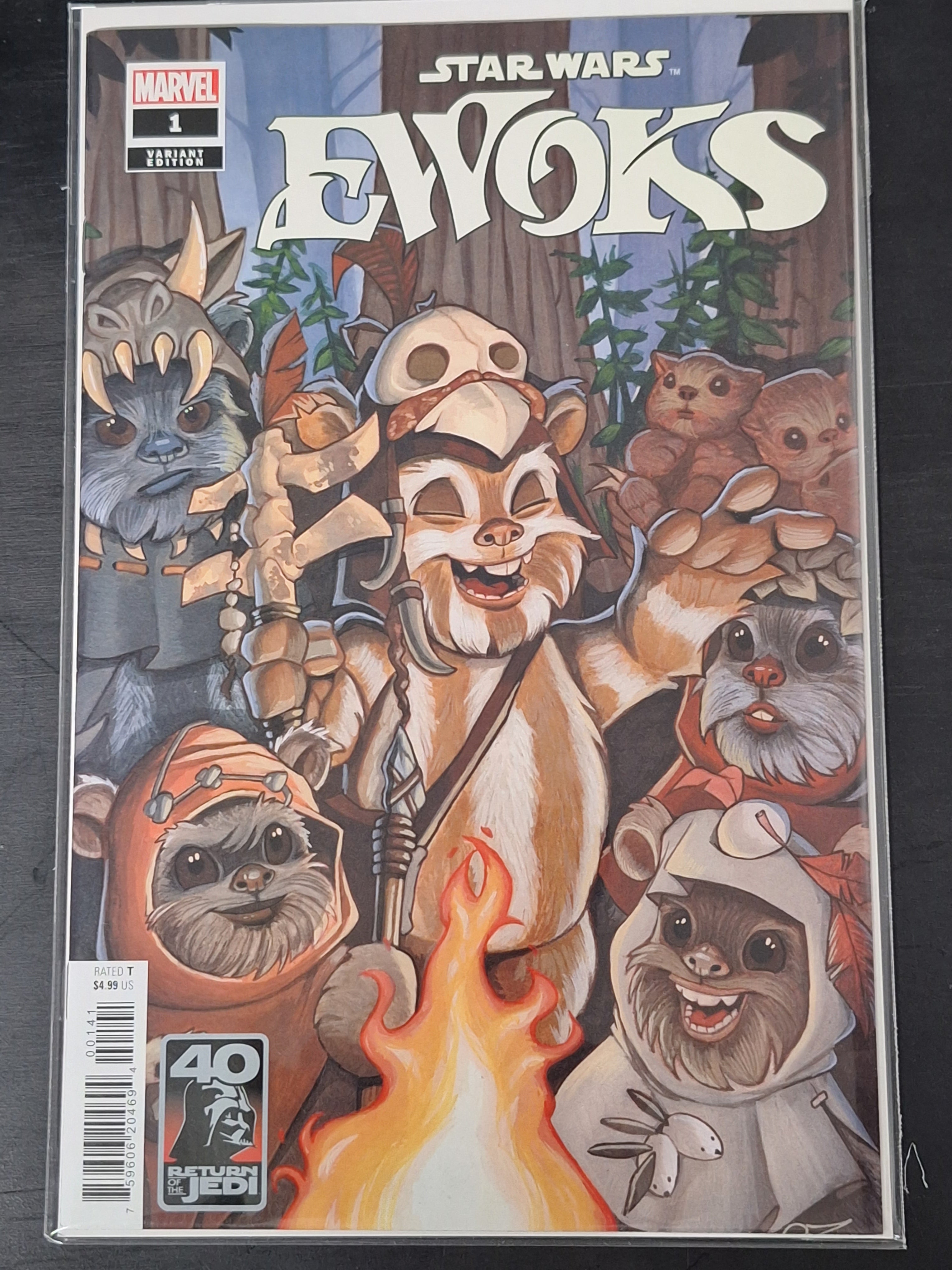 Star Wars Ewoks 1 Marvel 2023 Chrissie Zullo Variant