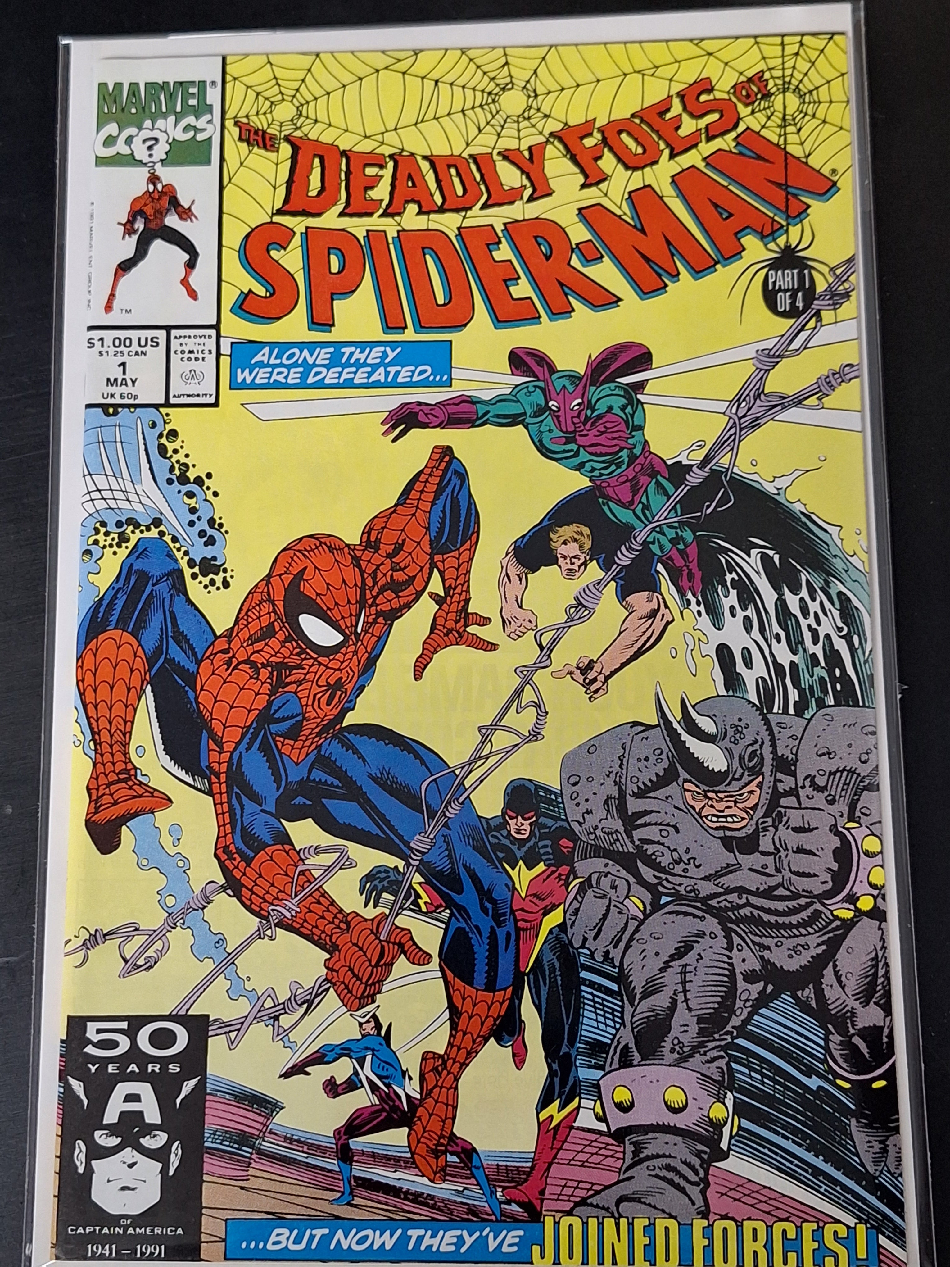 Deadly Foes of Spider-Man 1 Marvel 1991