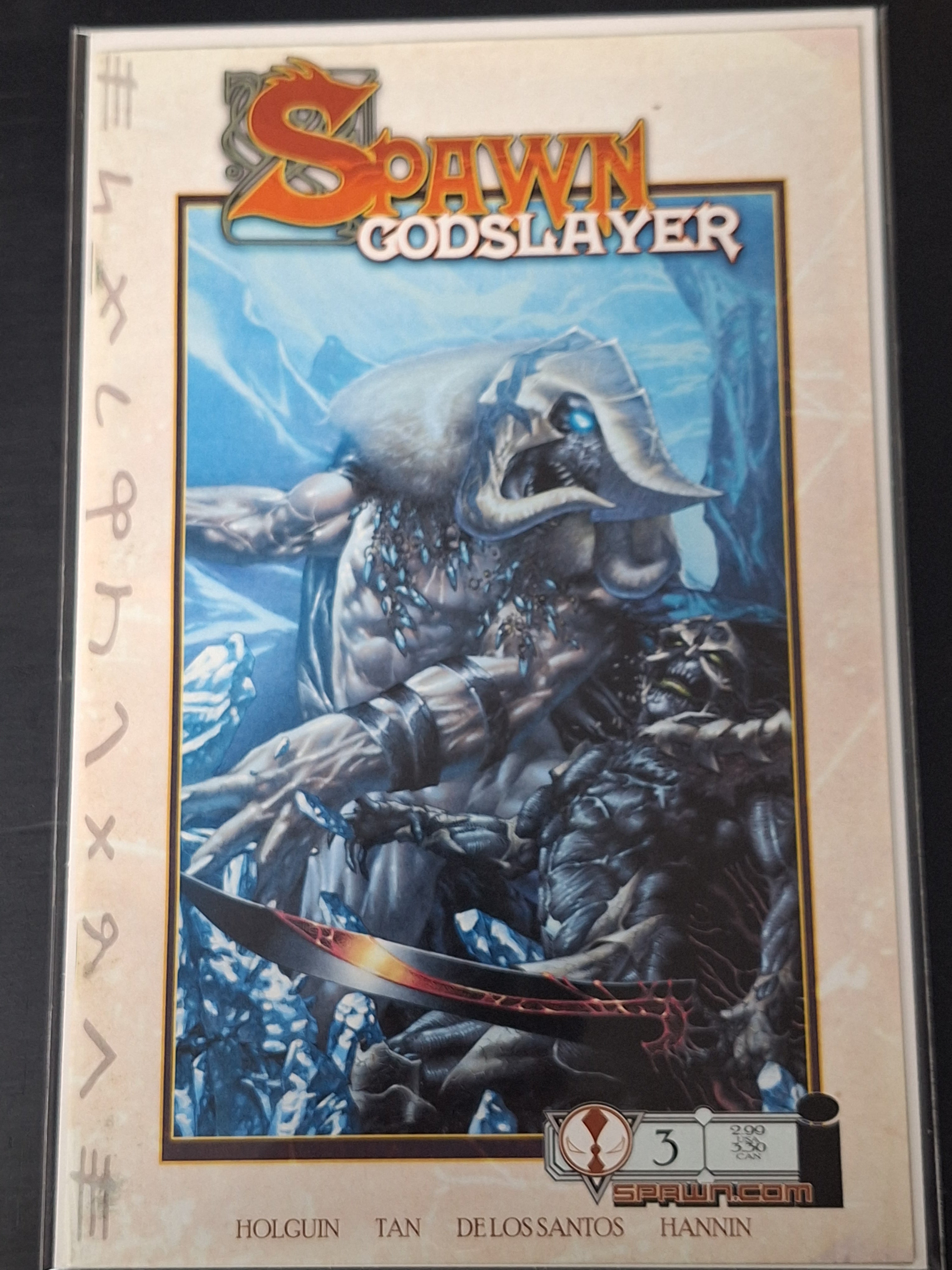 Spawn Godslayer 3 Image 2007 Jay Anacleto Cover, Scarce Series