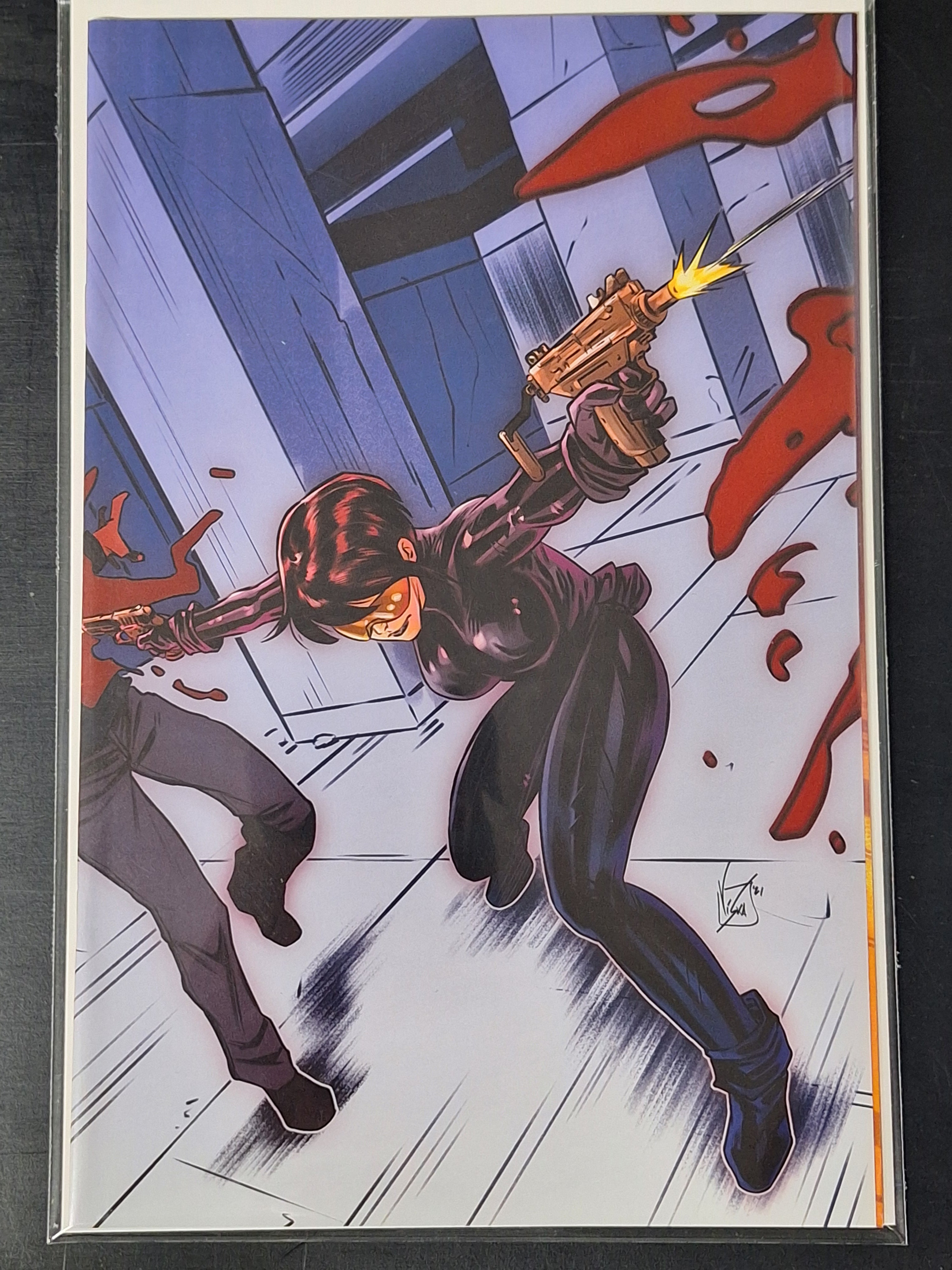 Jennifer Blood 9 Dynamite 2022 1:7 Virgin Variant