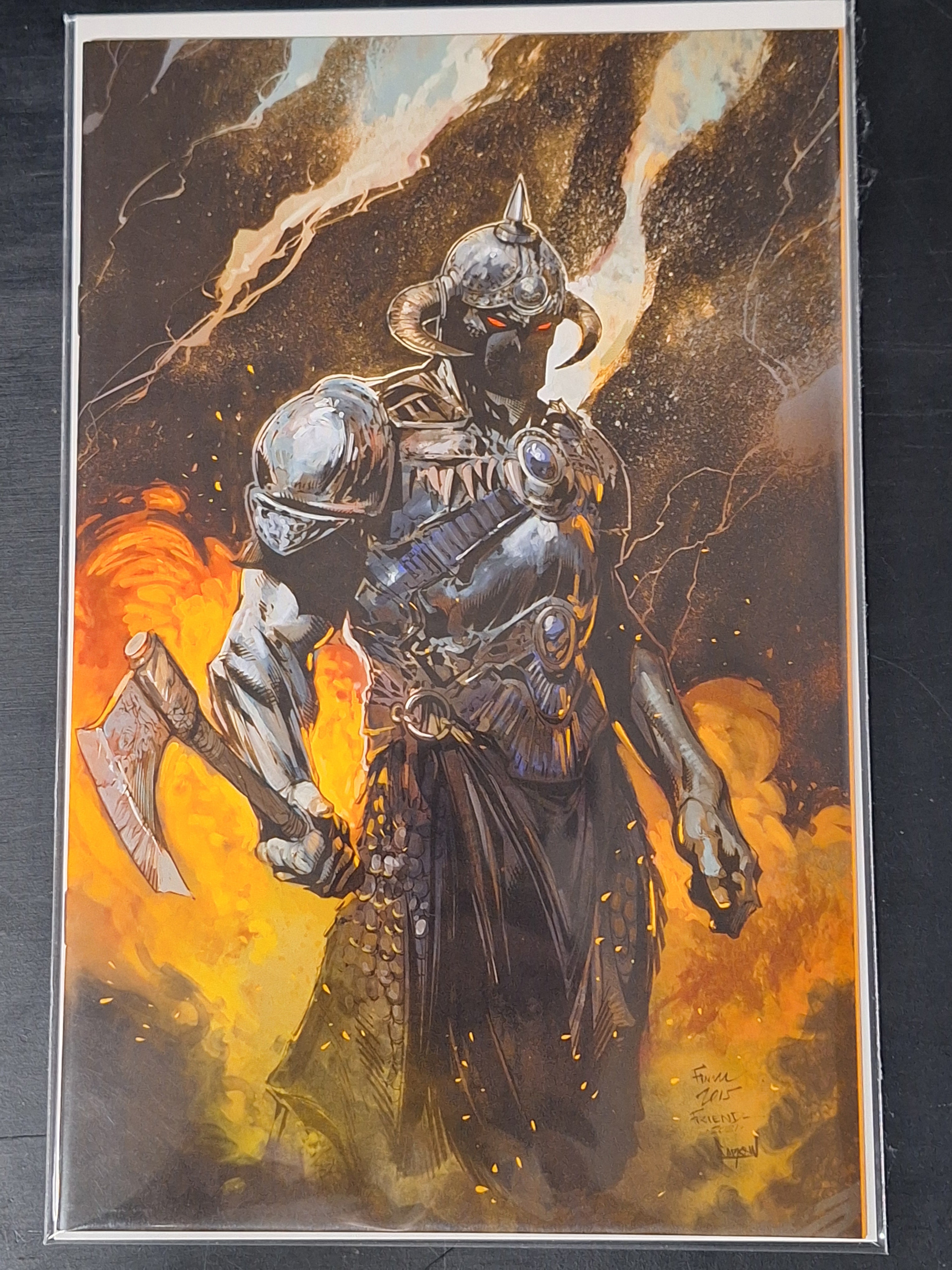 Frank Frazetta's Death Dealer 4 Opus 2022 1:20 Virgin Variant
