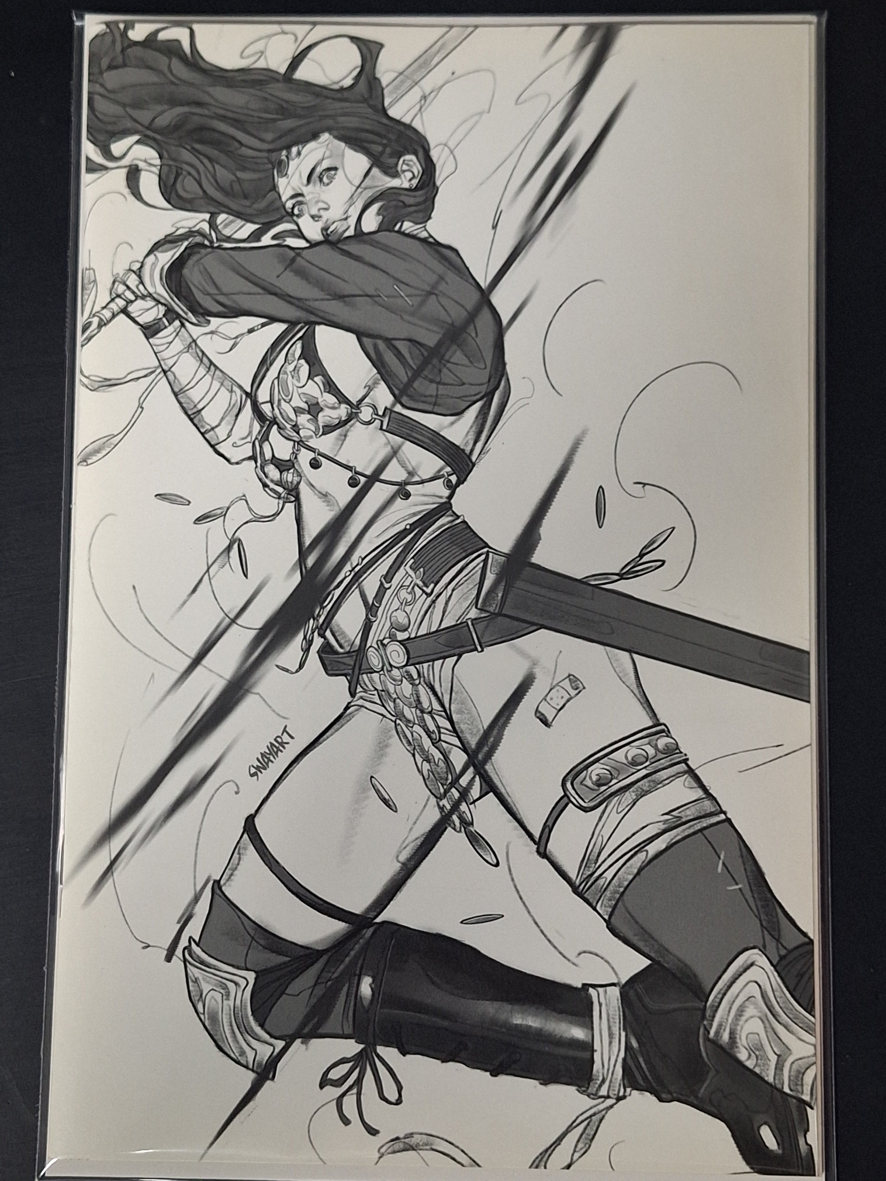 Red Sonja Black White & Red 7 Dynamite 2022 1:11 Virgin Variant