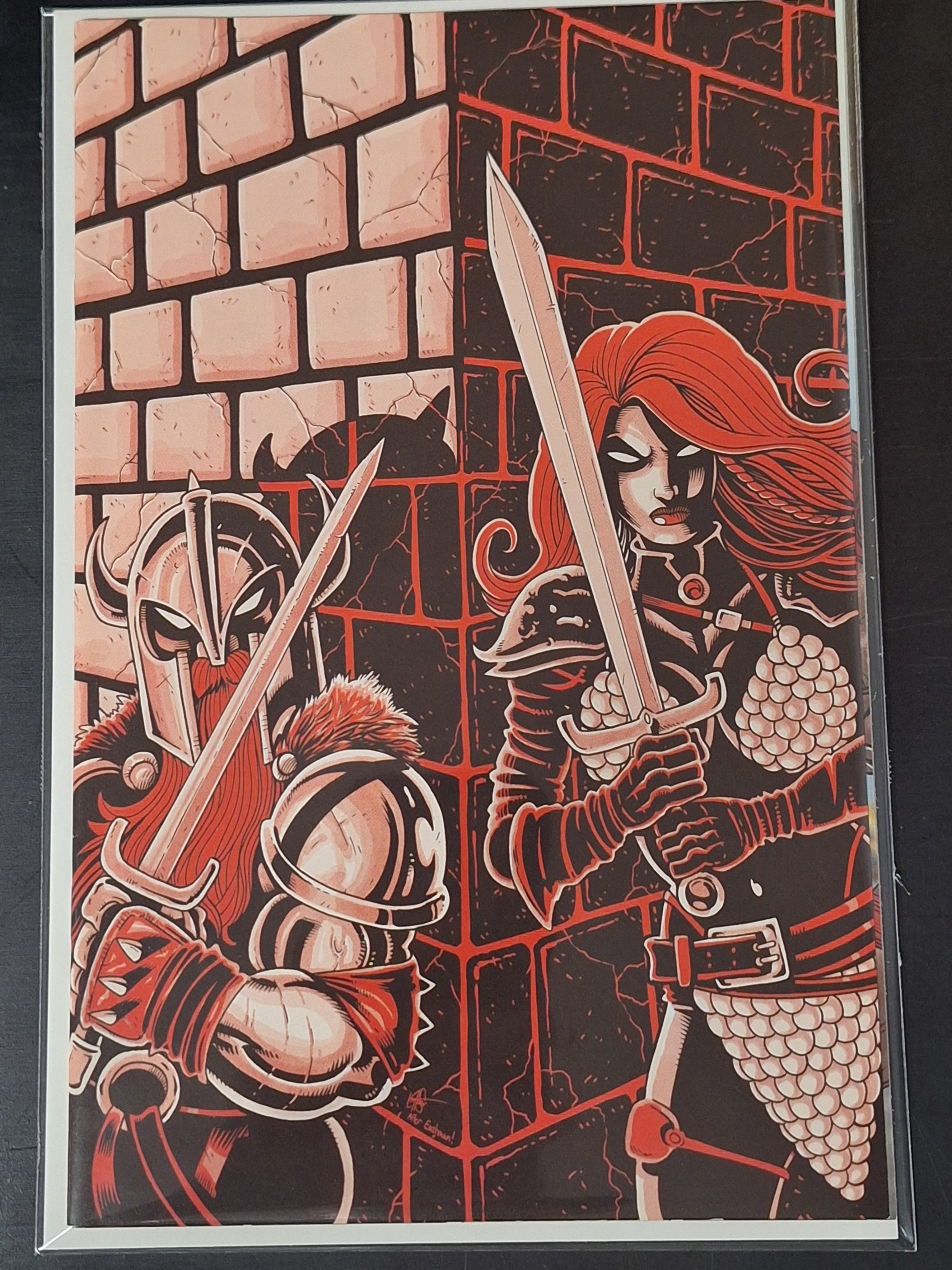 Invincible Red Sonja 9 Dynamite 2022 1:11 Virgin Variant