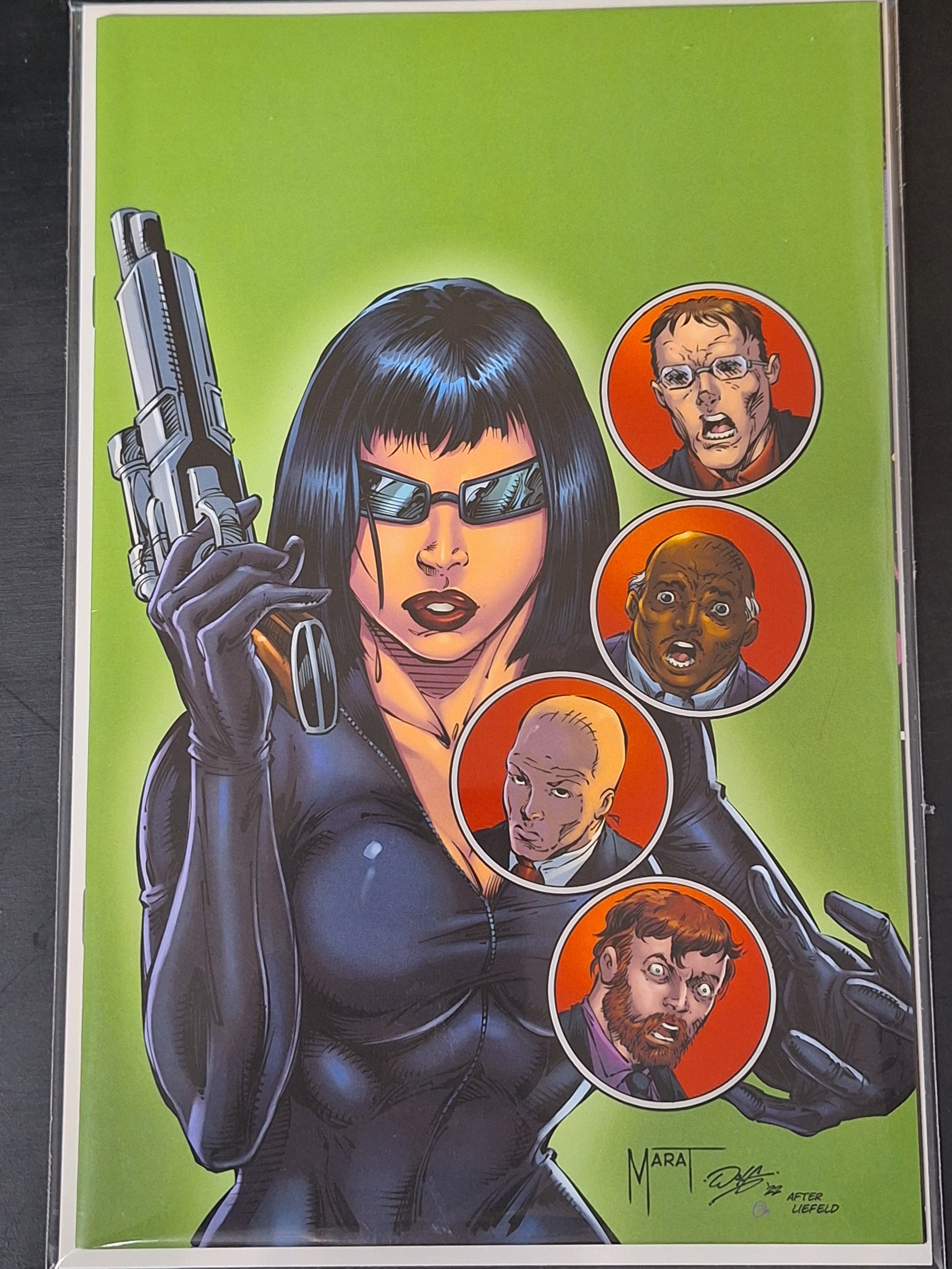 Jennifer Blood 7 Dynamite 2022 1:11 Virgin Homage Variant