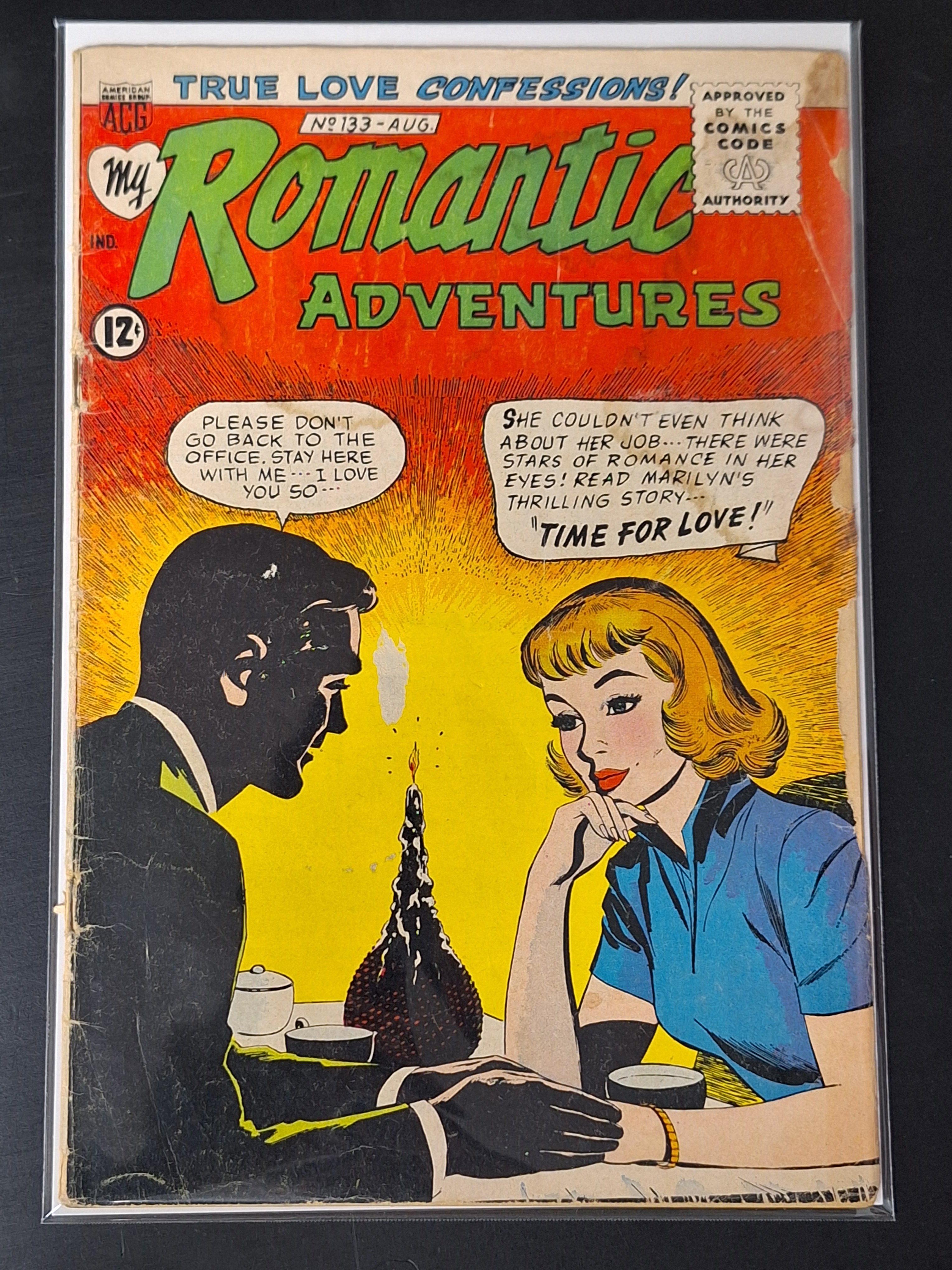 My Romantic Adventures 133 ACG 1964 "A Diet Of Romance" Fat Shaming Story