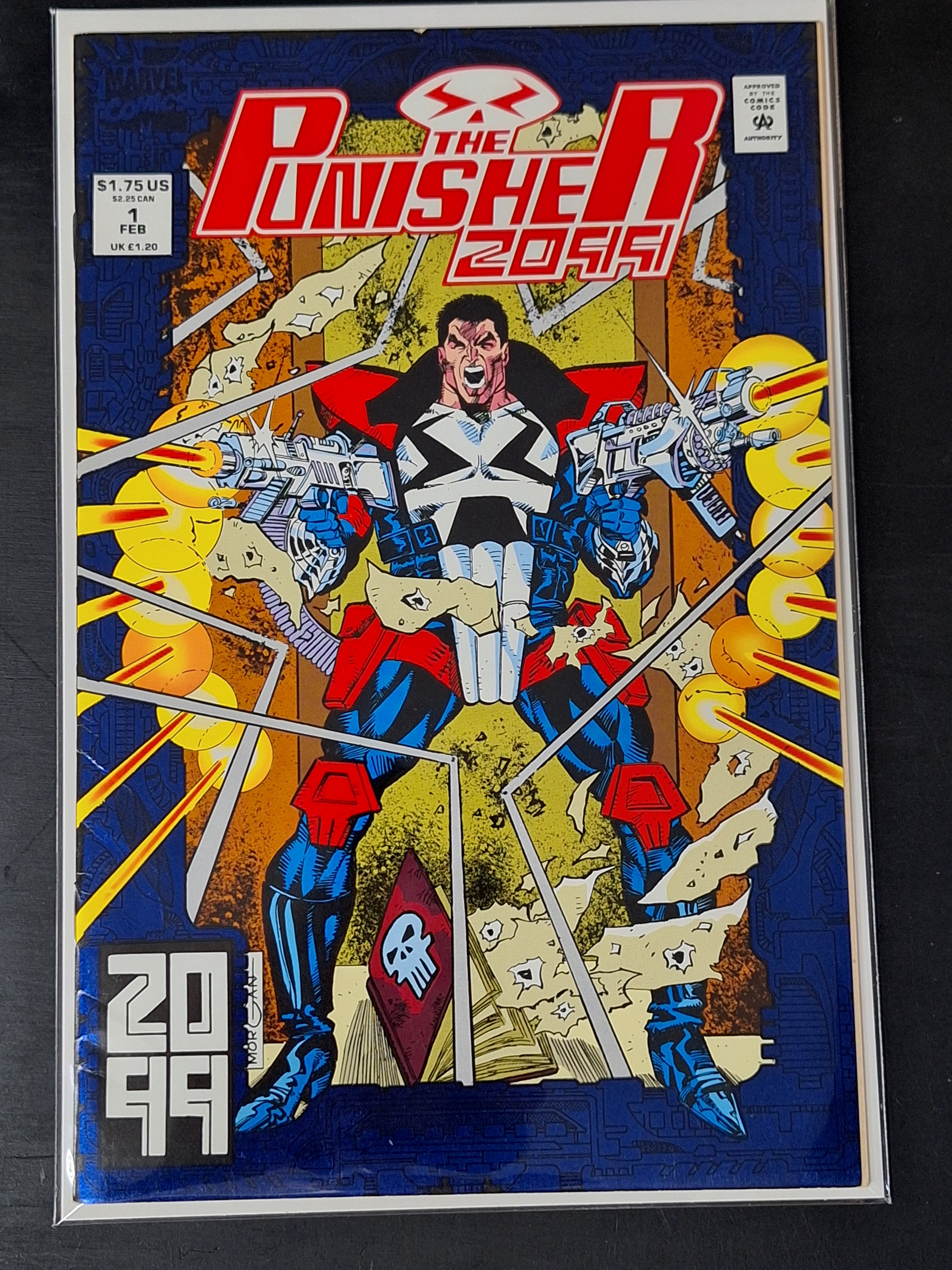 Punisher 2099 1 Marvel 1993 1st App of Kron Stone