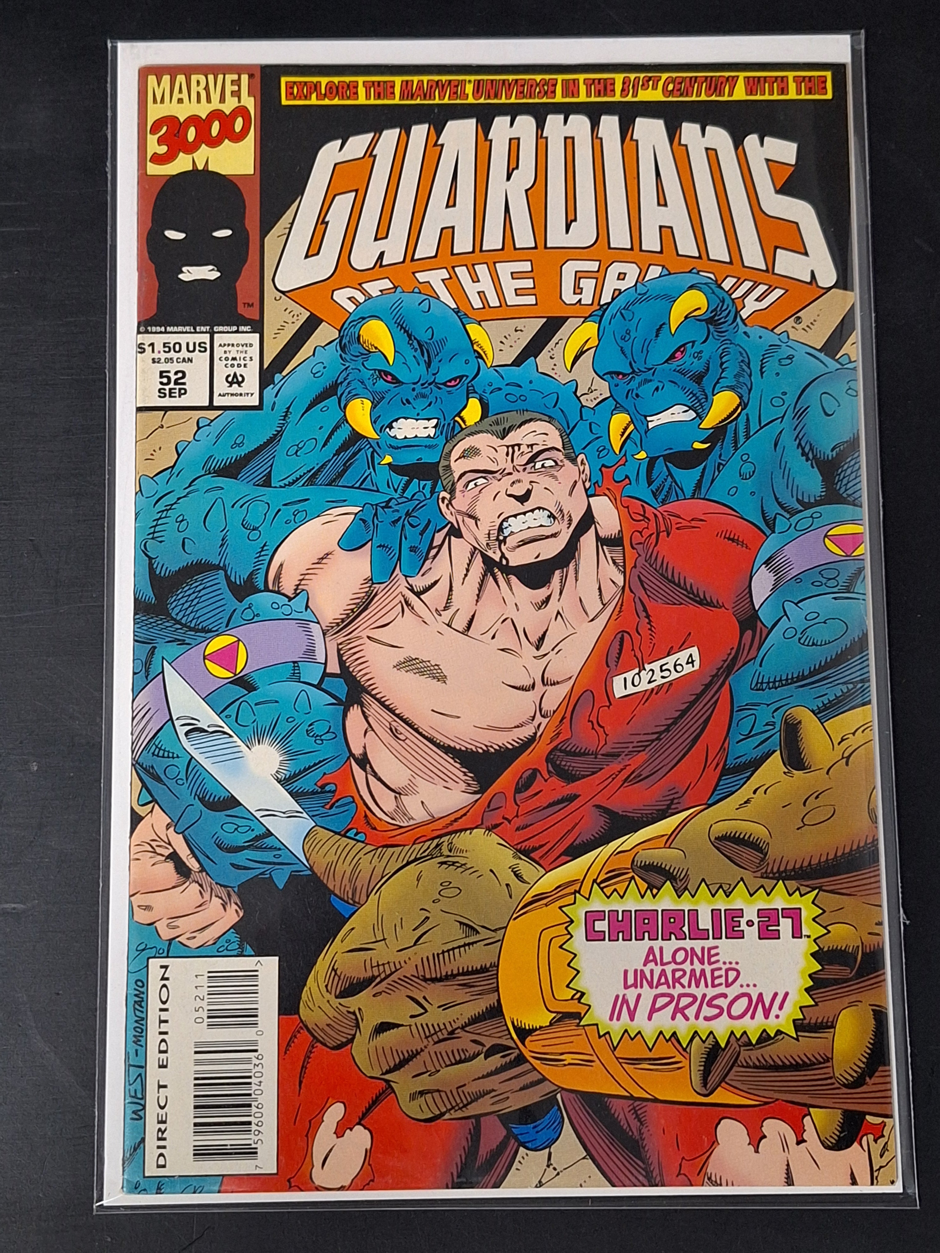 Guardians of the Galaxy 52 Marvel 1994 First Series