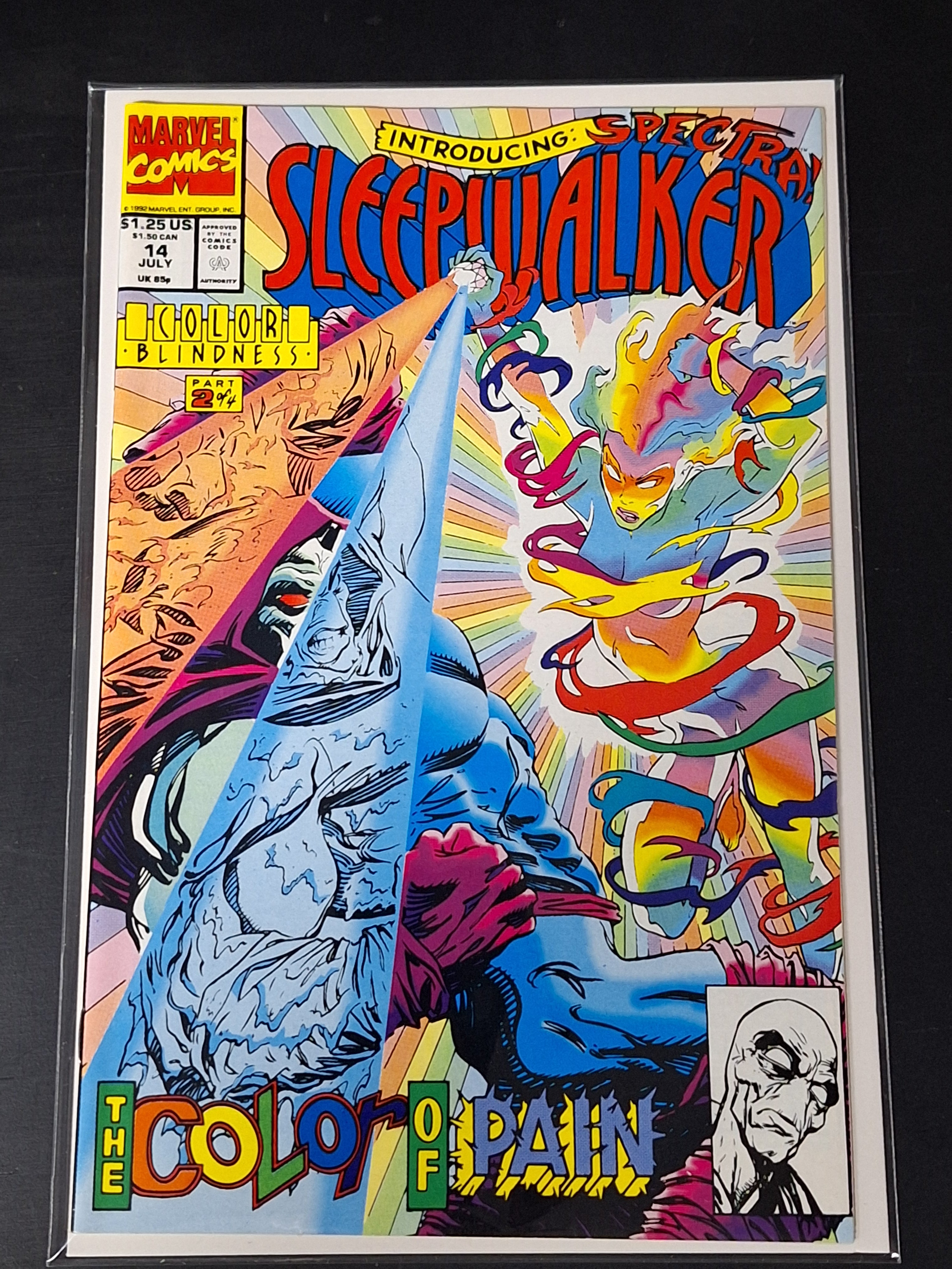 Sleepwalker 14 Marvel 1992 1st App of Spectra