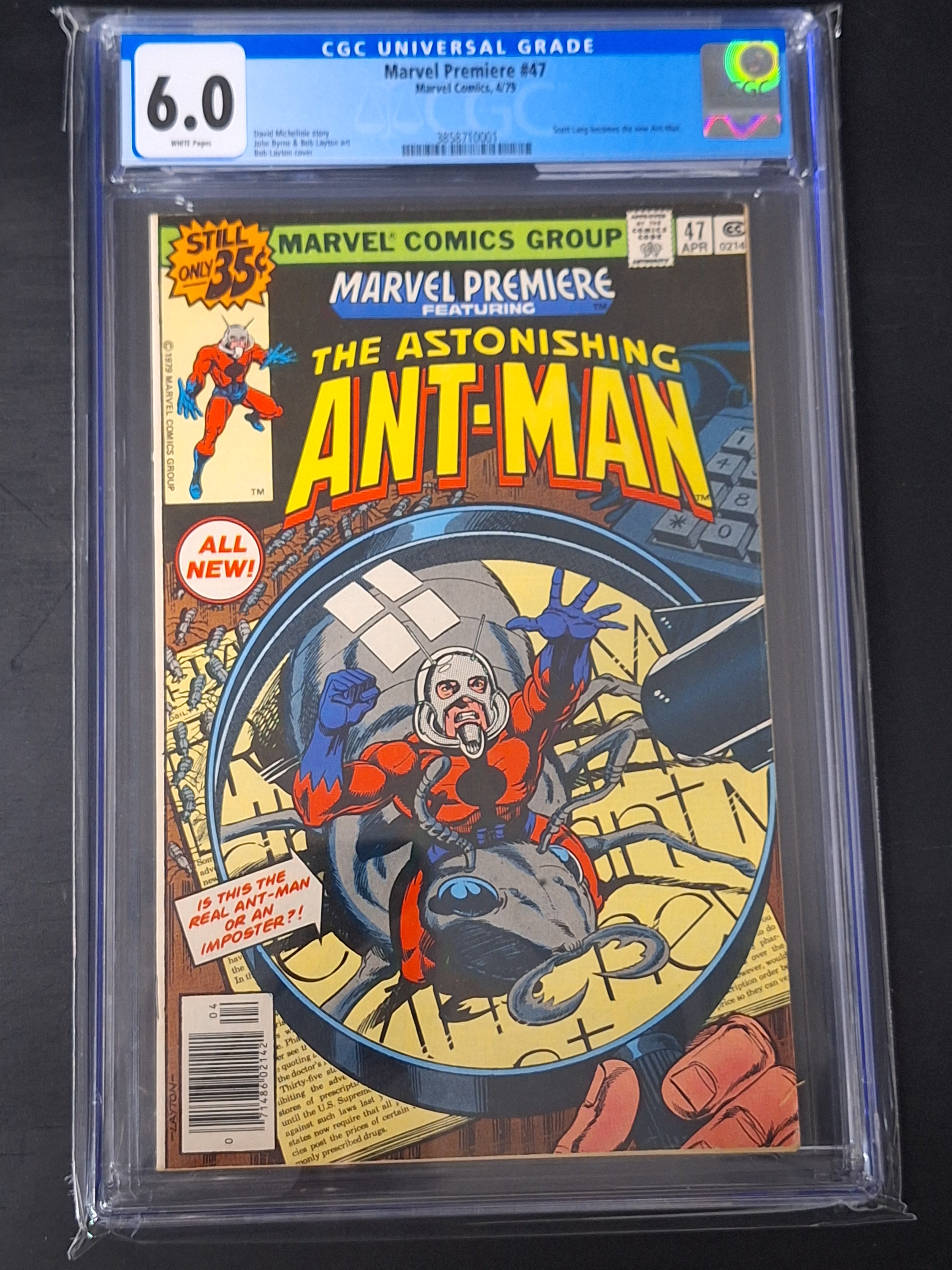 Marvel Premiere 47 1979 1st Scott Lang as Ant-Man CGC 6.0