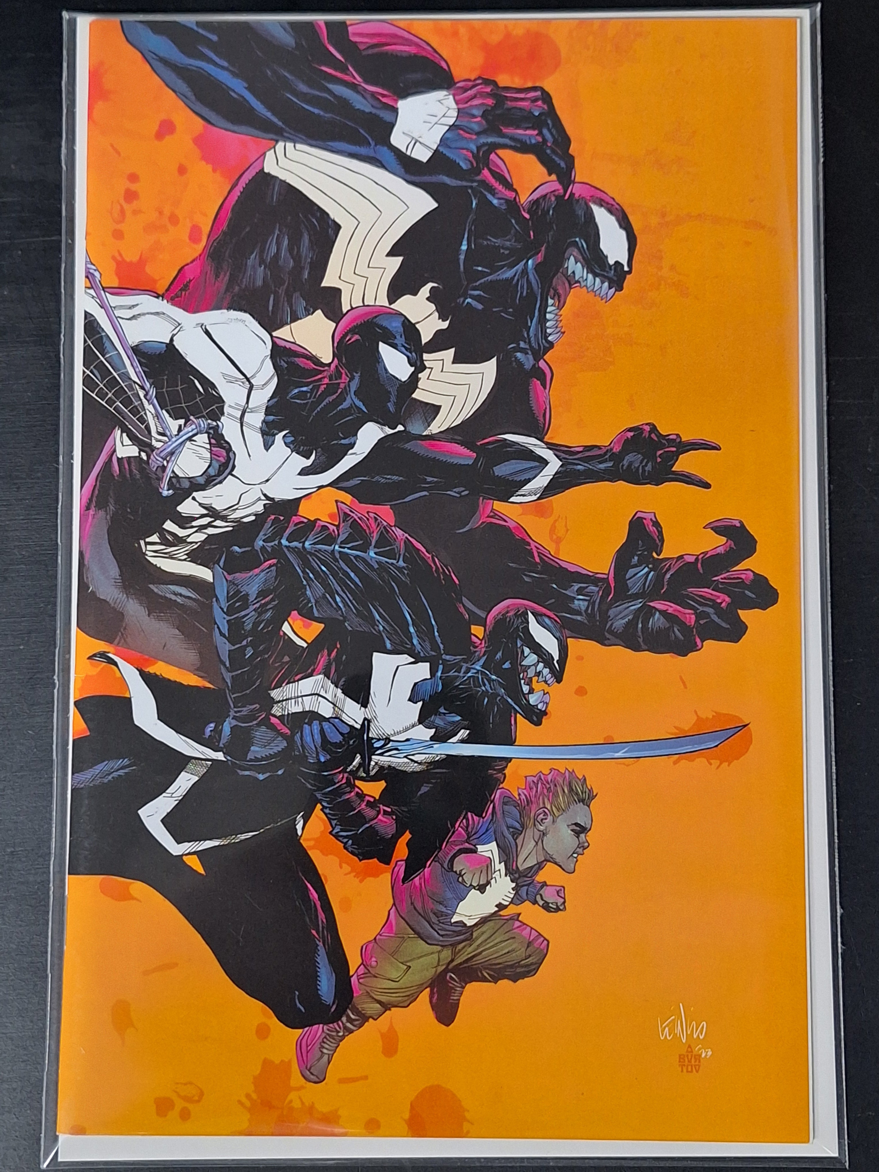 Extreme Venomverse 1 Marvel 2023 Leinil Yu 1:50 Virgin Variant