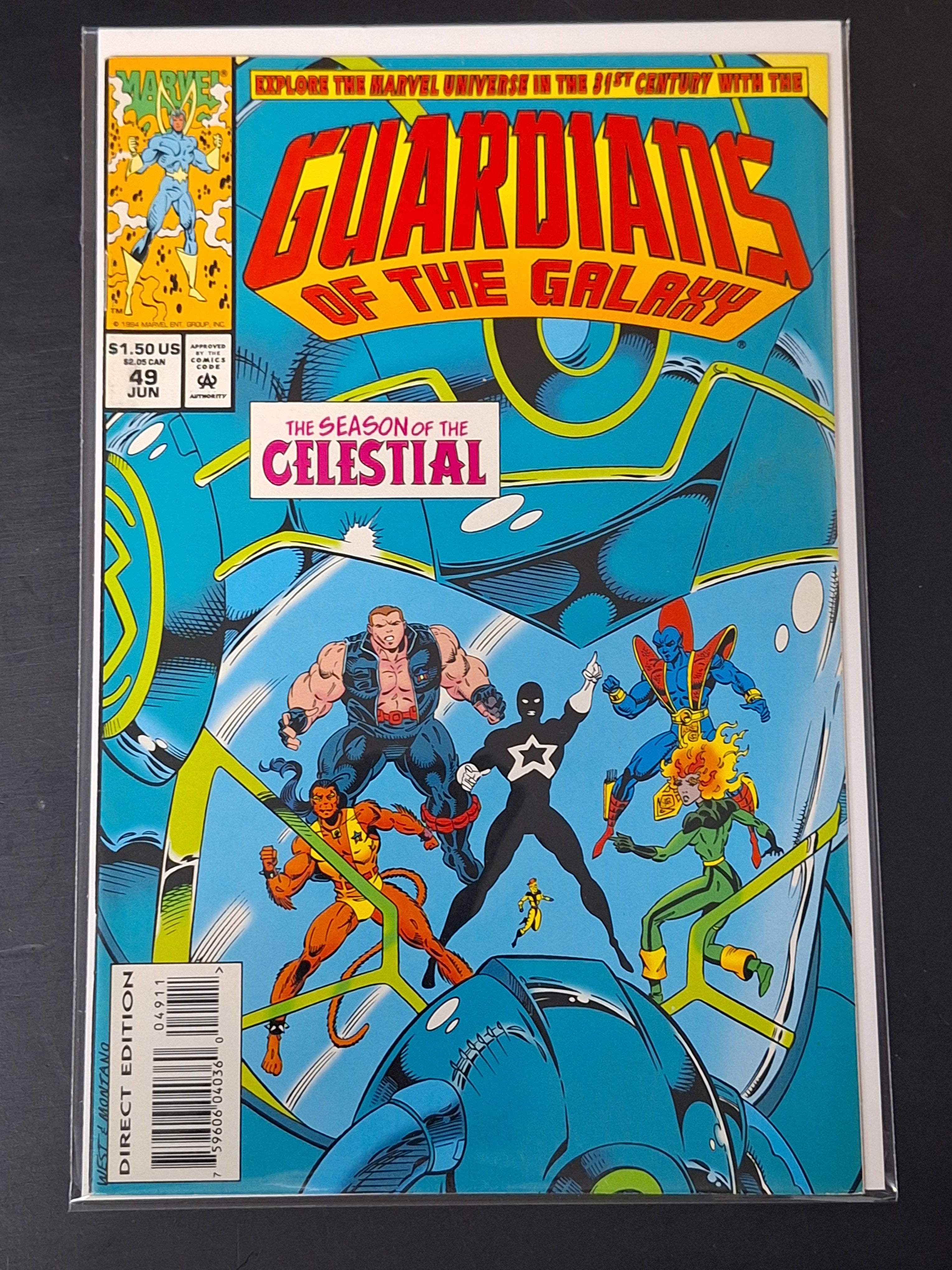 Guardians Of The Galaxy 49 Marvel 1994 First Series