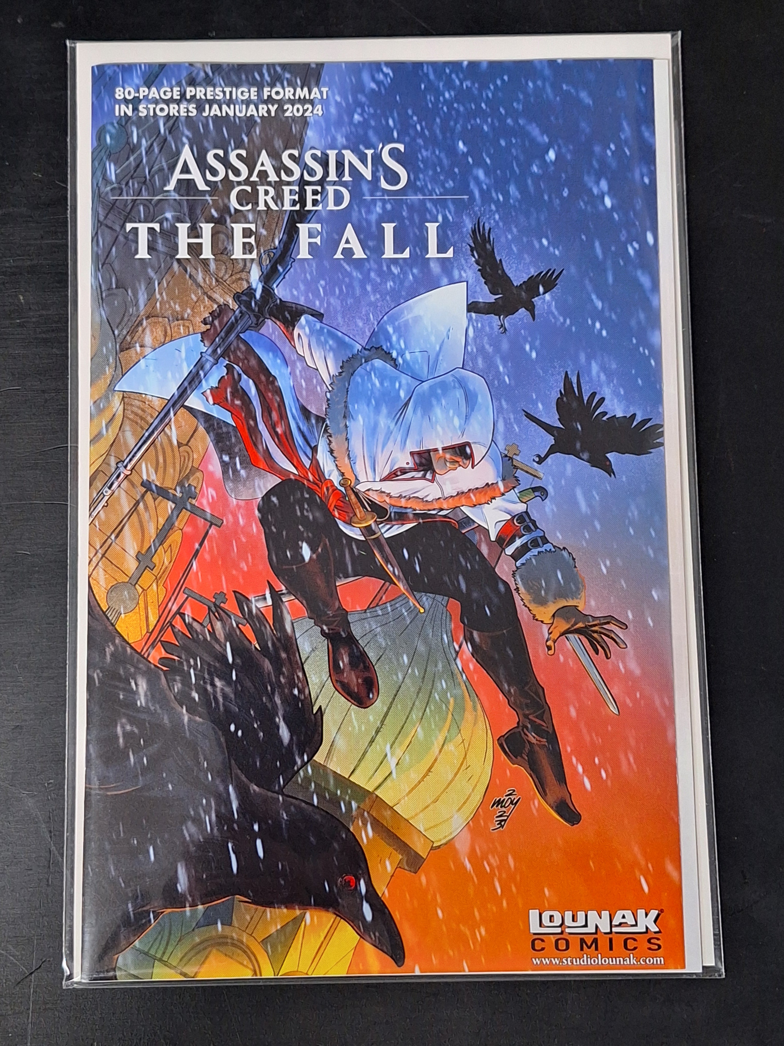 Assassins Creed Visionaries 1 Titan Comics 2023 Recalled Wraparound Error Variant