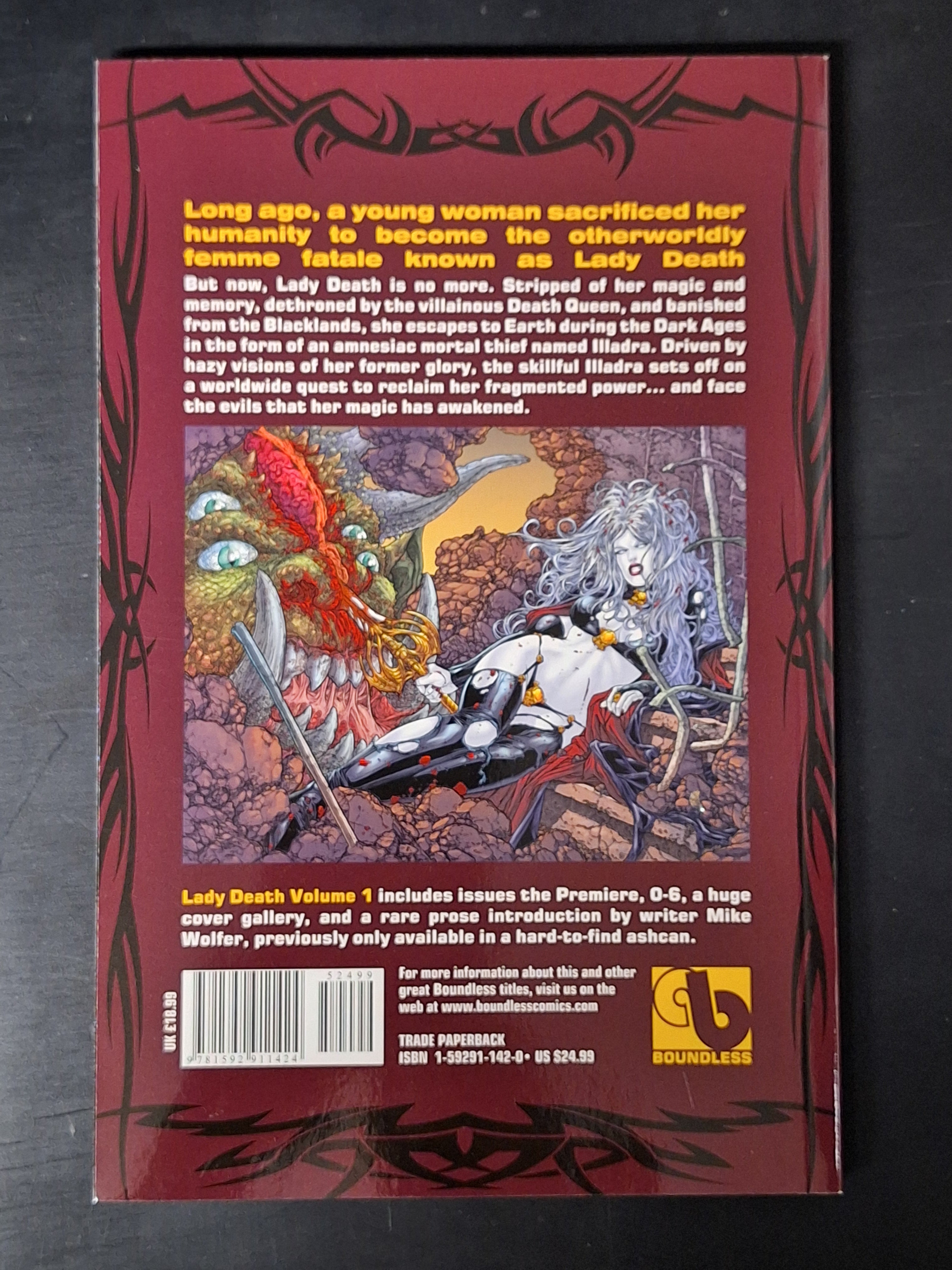Lady Death Volume 1 Boundless TPB