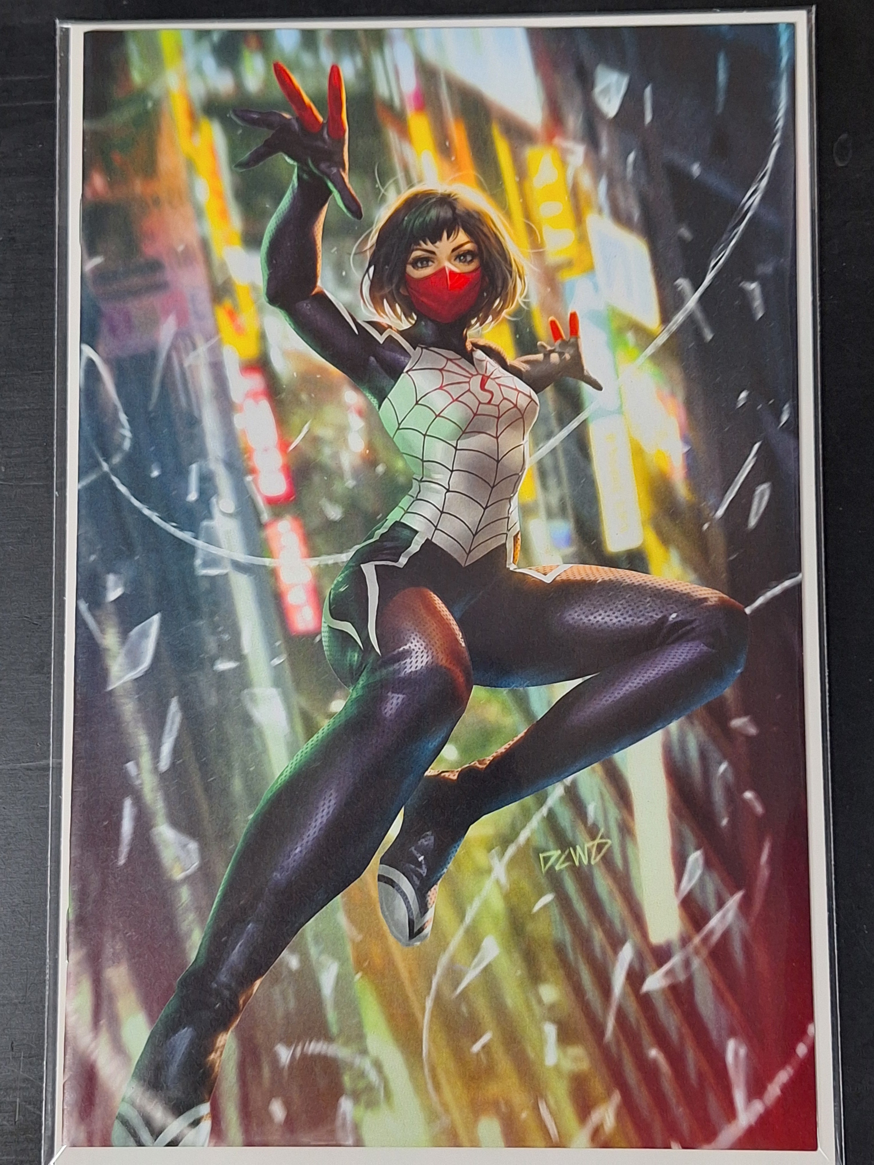 Silk 1 Marvel 2023 Derrick Chew 1:50 Virgin Variant