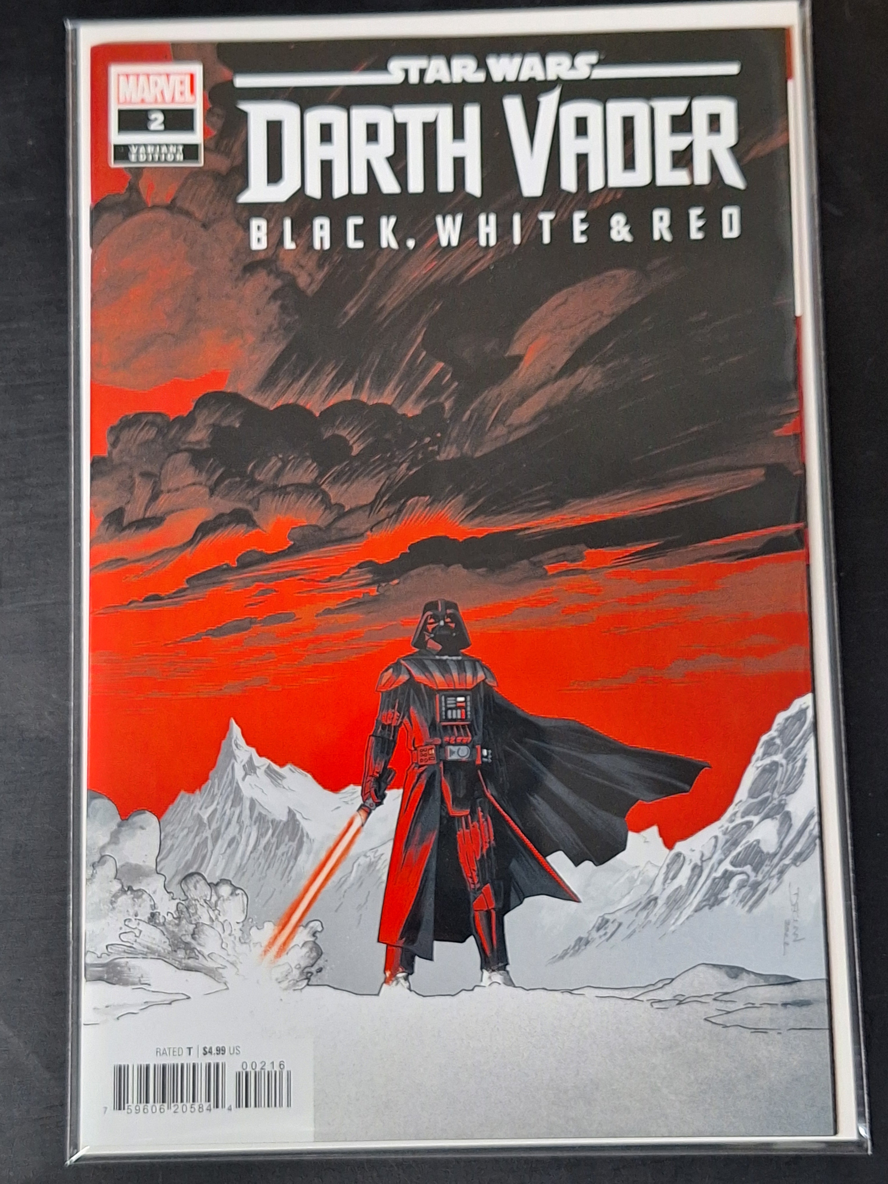 Star Wars: Darth Vader Black, White & Red 2 Marvel 2023 Shalvey 1:25 Variant