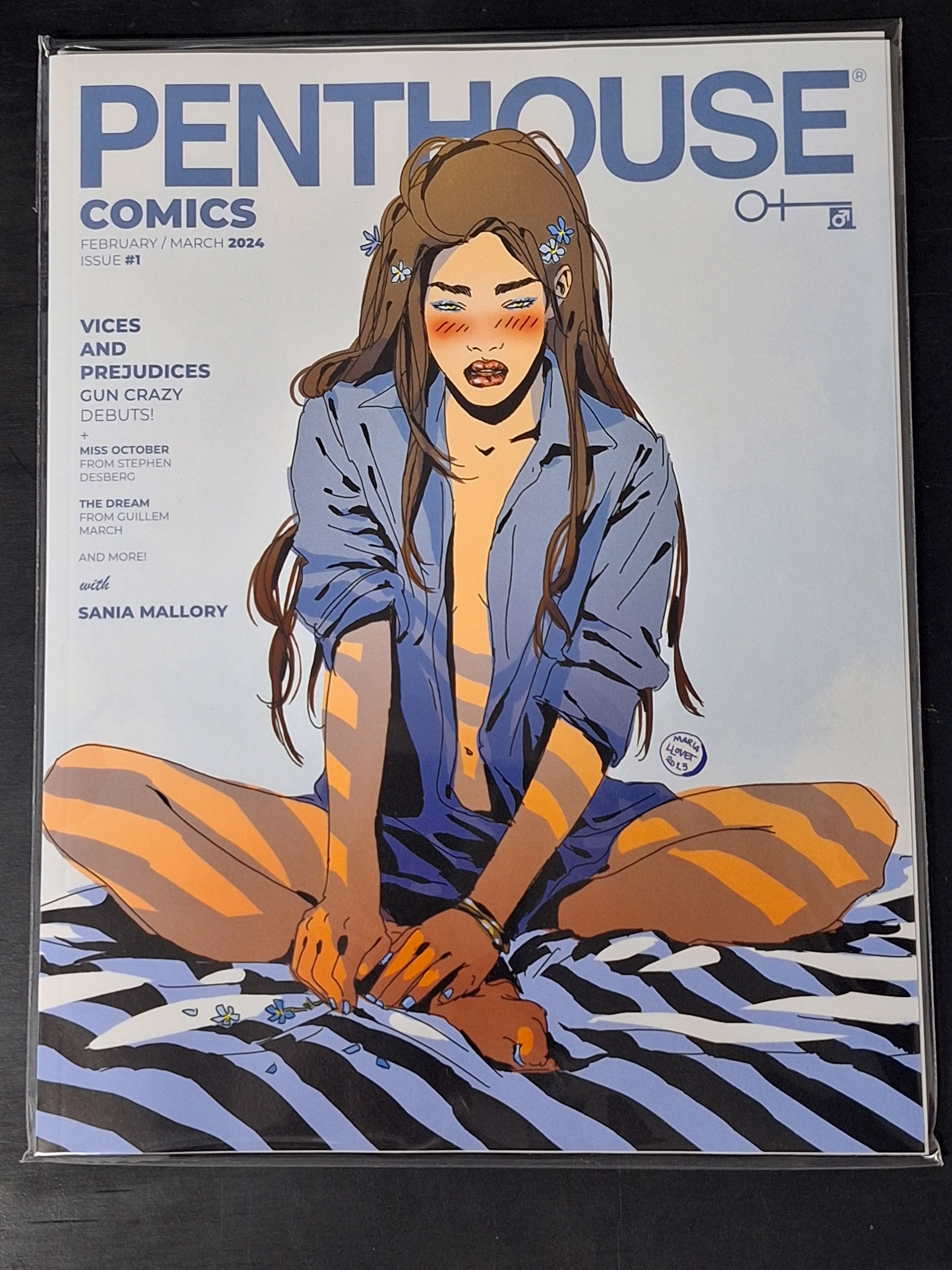 Penthouse Comics 1 2024 Maria Llovet 1:10 Variant