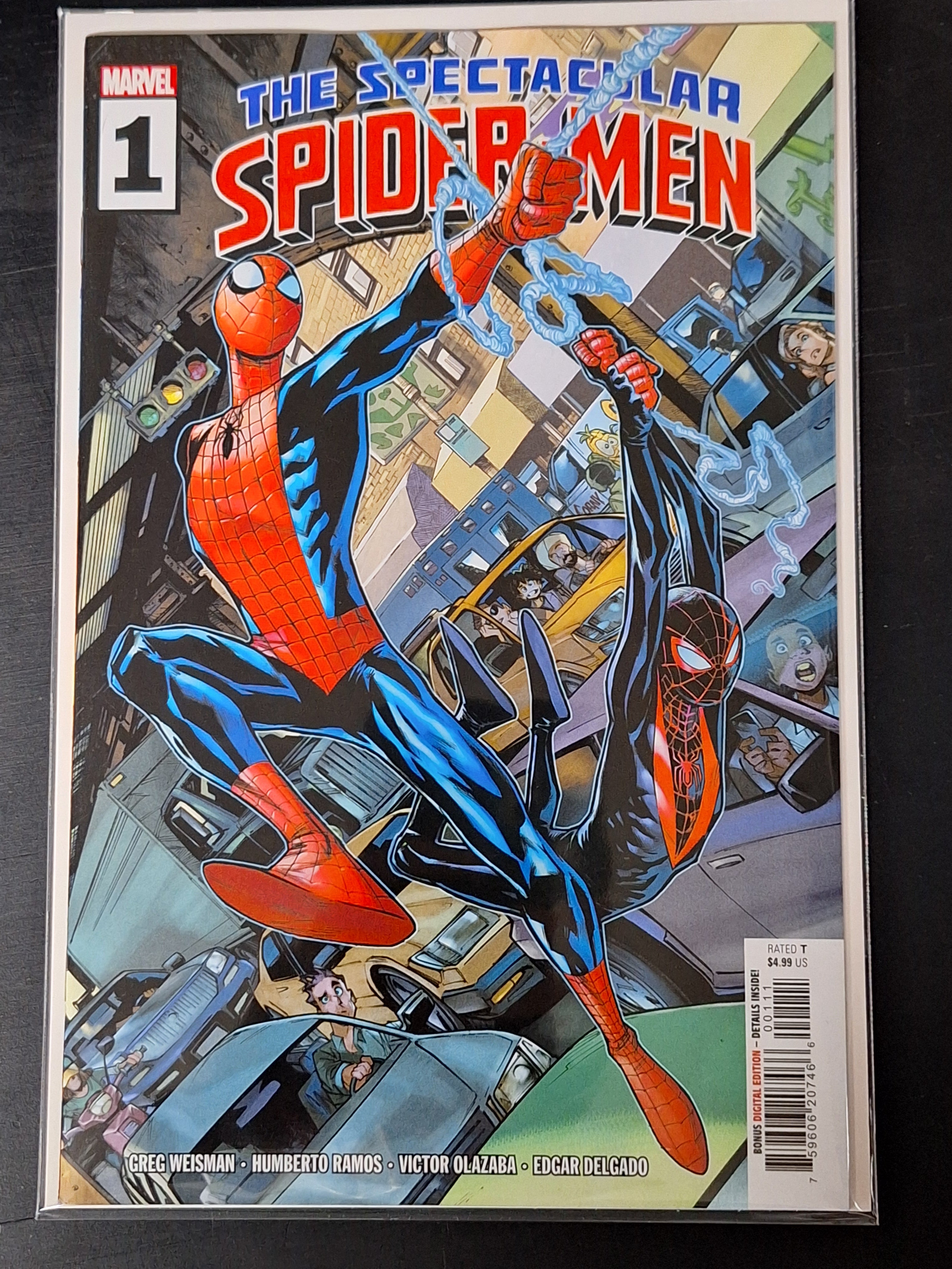 The Spectacular Spider-Man 1 Marvel 2024 Cover A
