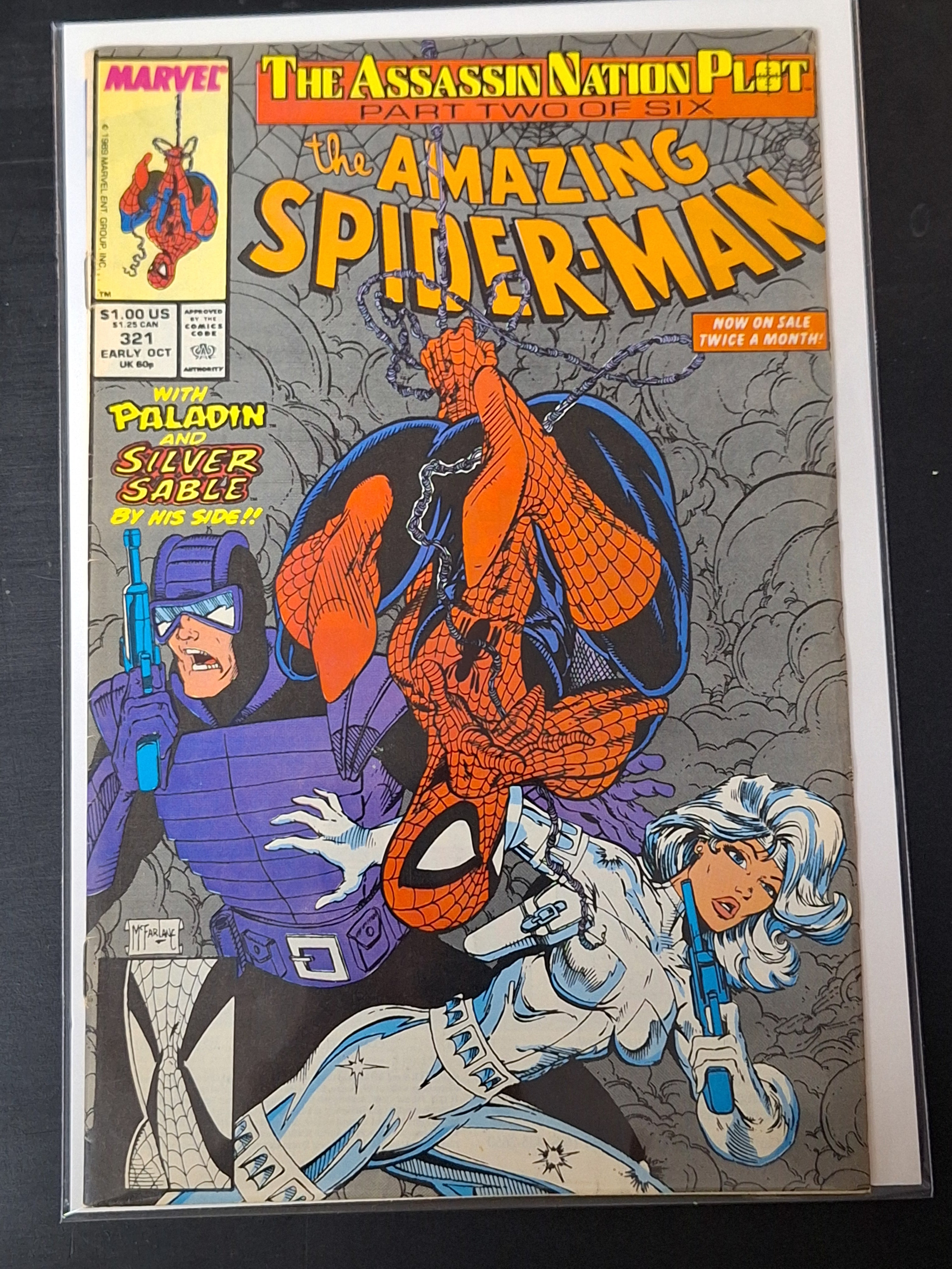 Amazing Spider-Man 321 Marvel 1989 Todd McFarlane Cover & Art