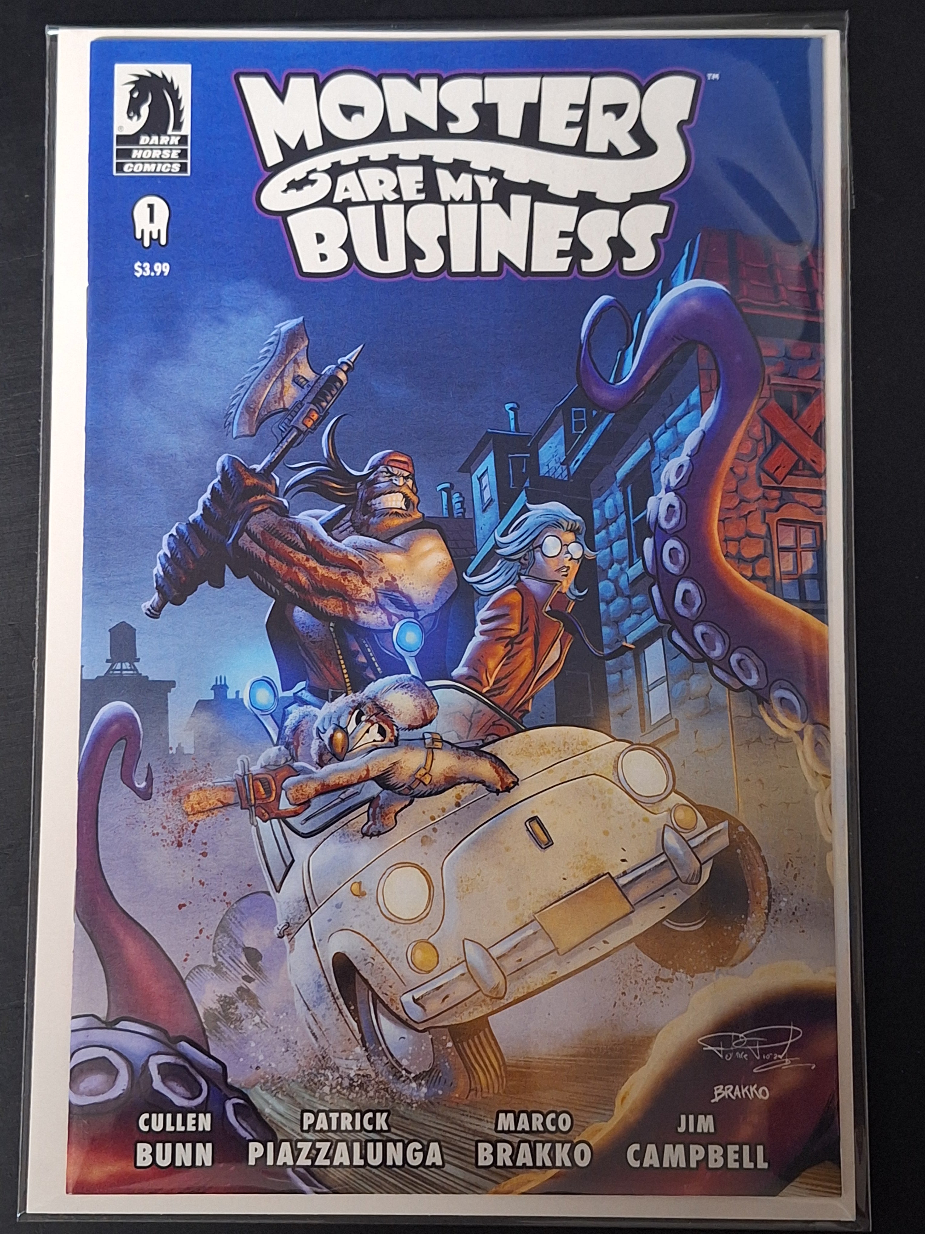 dark horse book of monsters Monsters Are My Business 1 Dark Horse Comics 2024