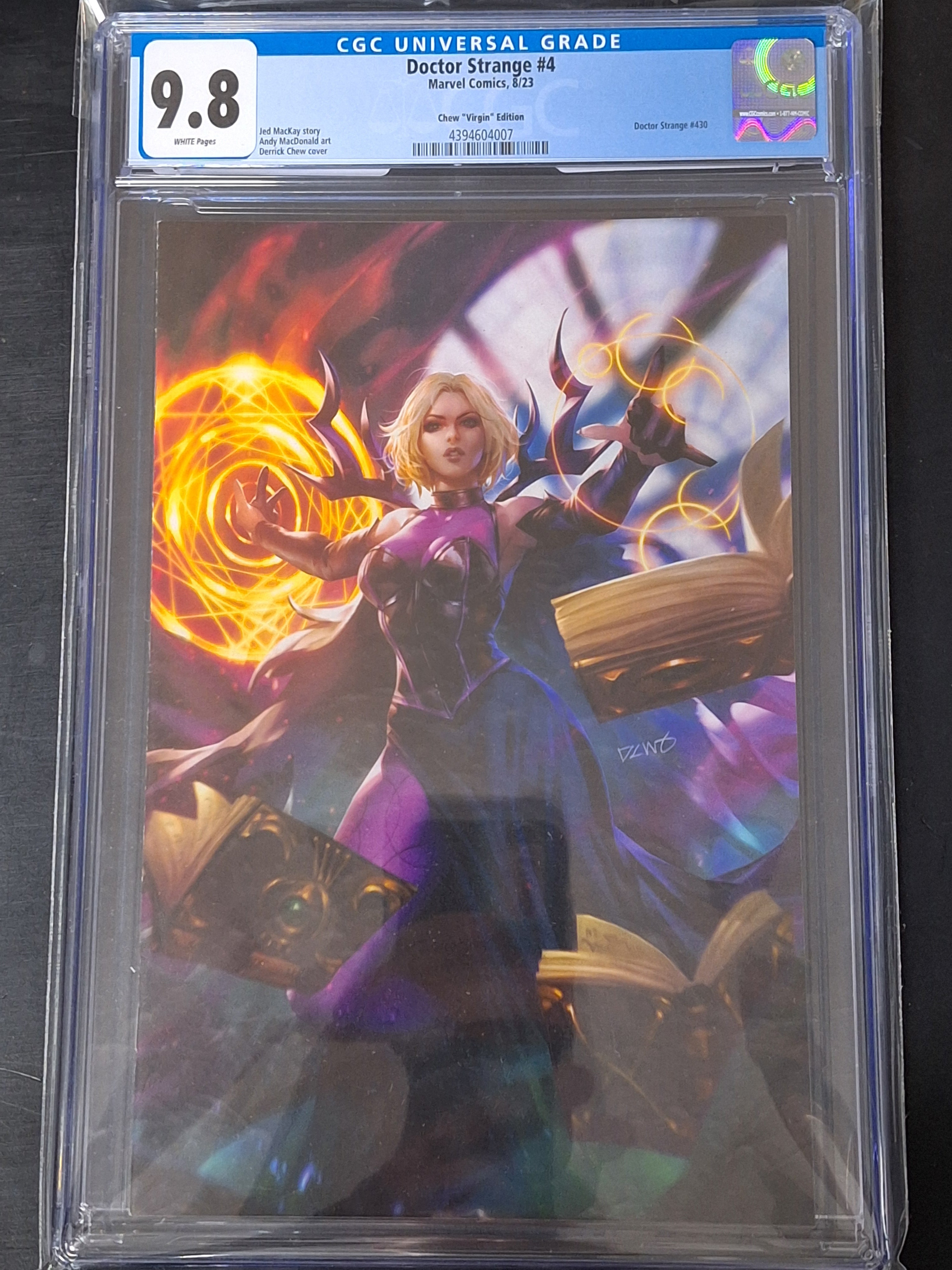 Doctor Strange 4 Marvel 2023 Derrick Chew 1:50 Virgin Variant CGC 9.8