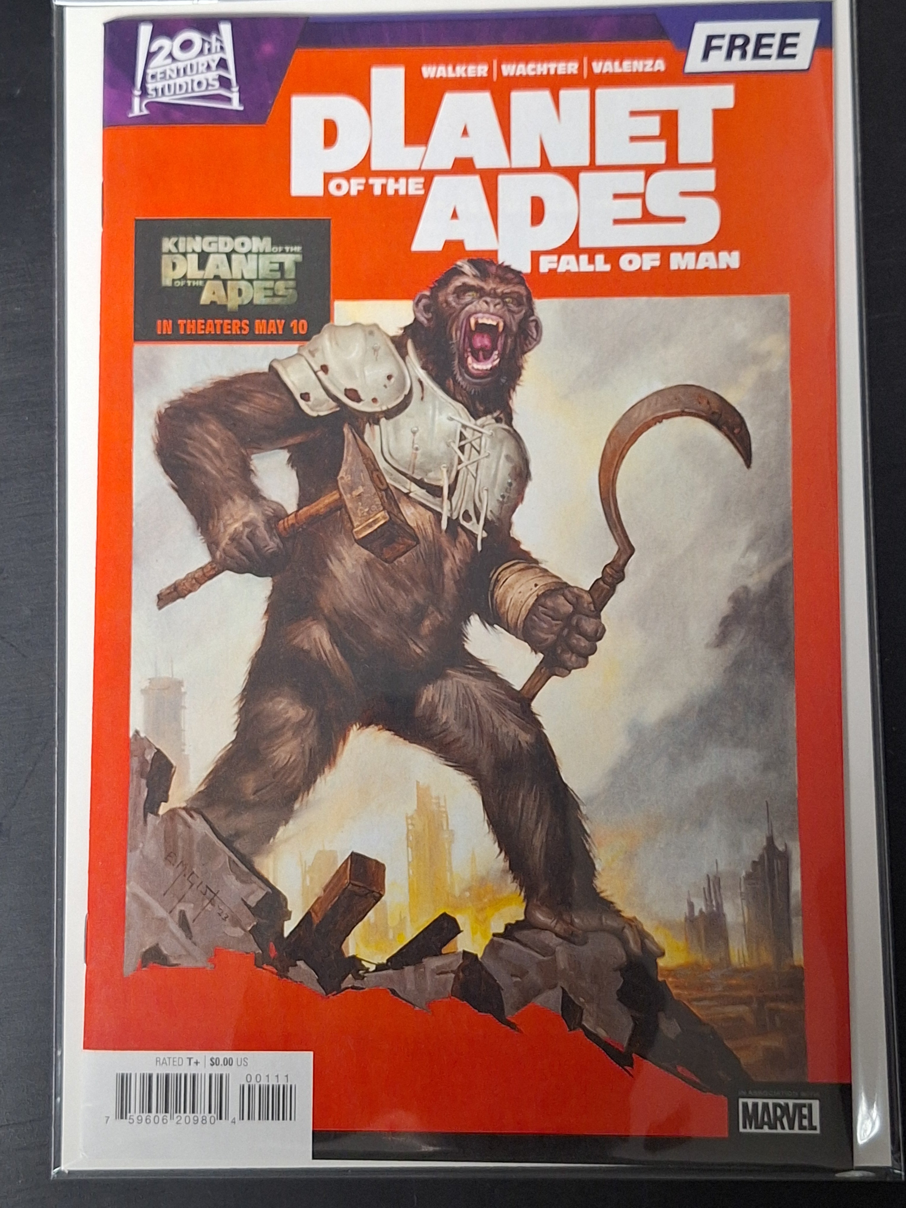 Planet of The Apes Fall Of Man Marvel 2024 Promo Sampler