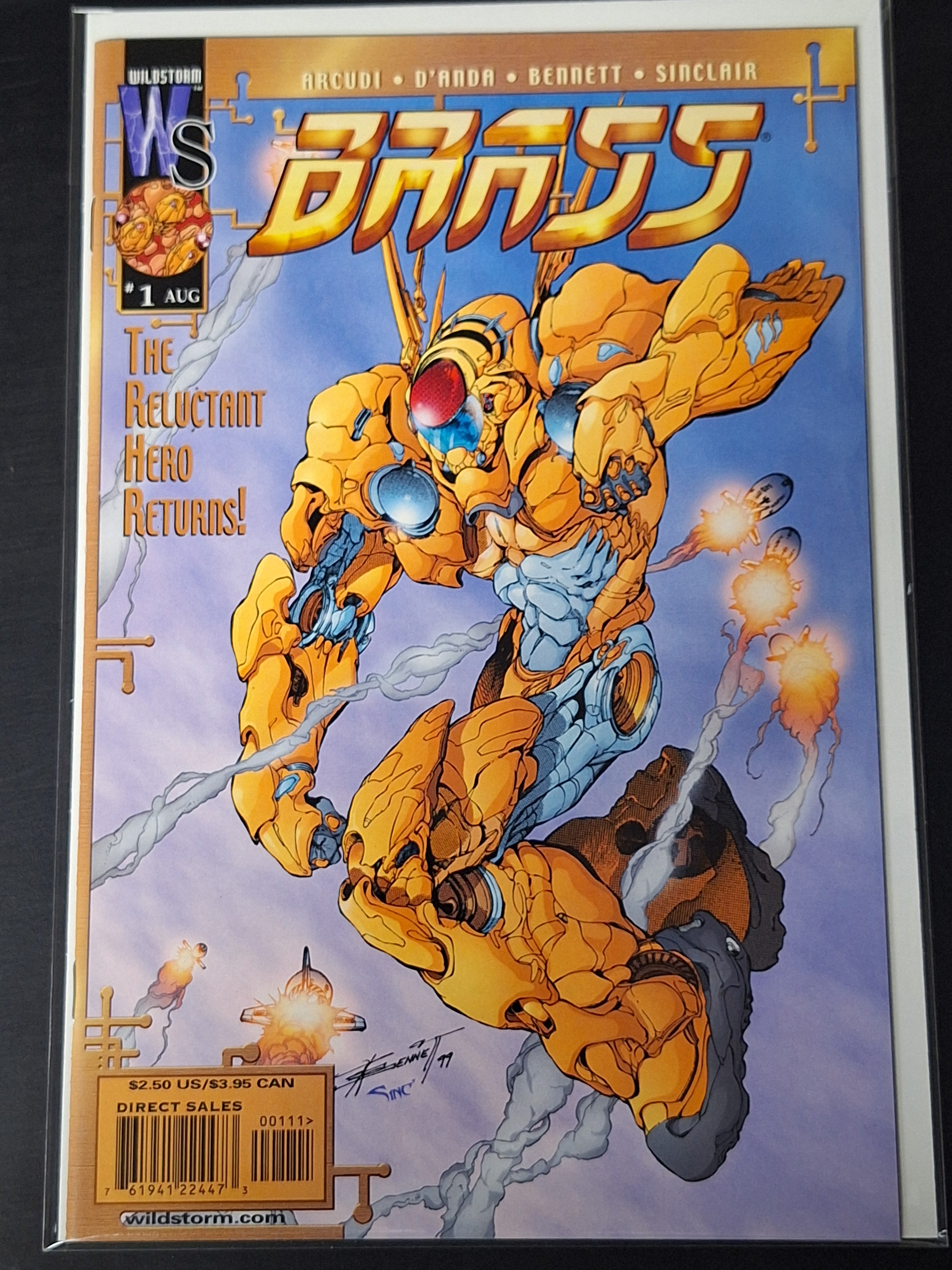 Brass 1 Wildstorm Comics 2000