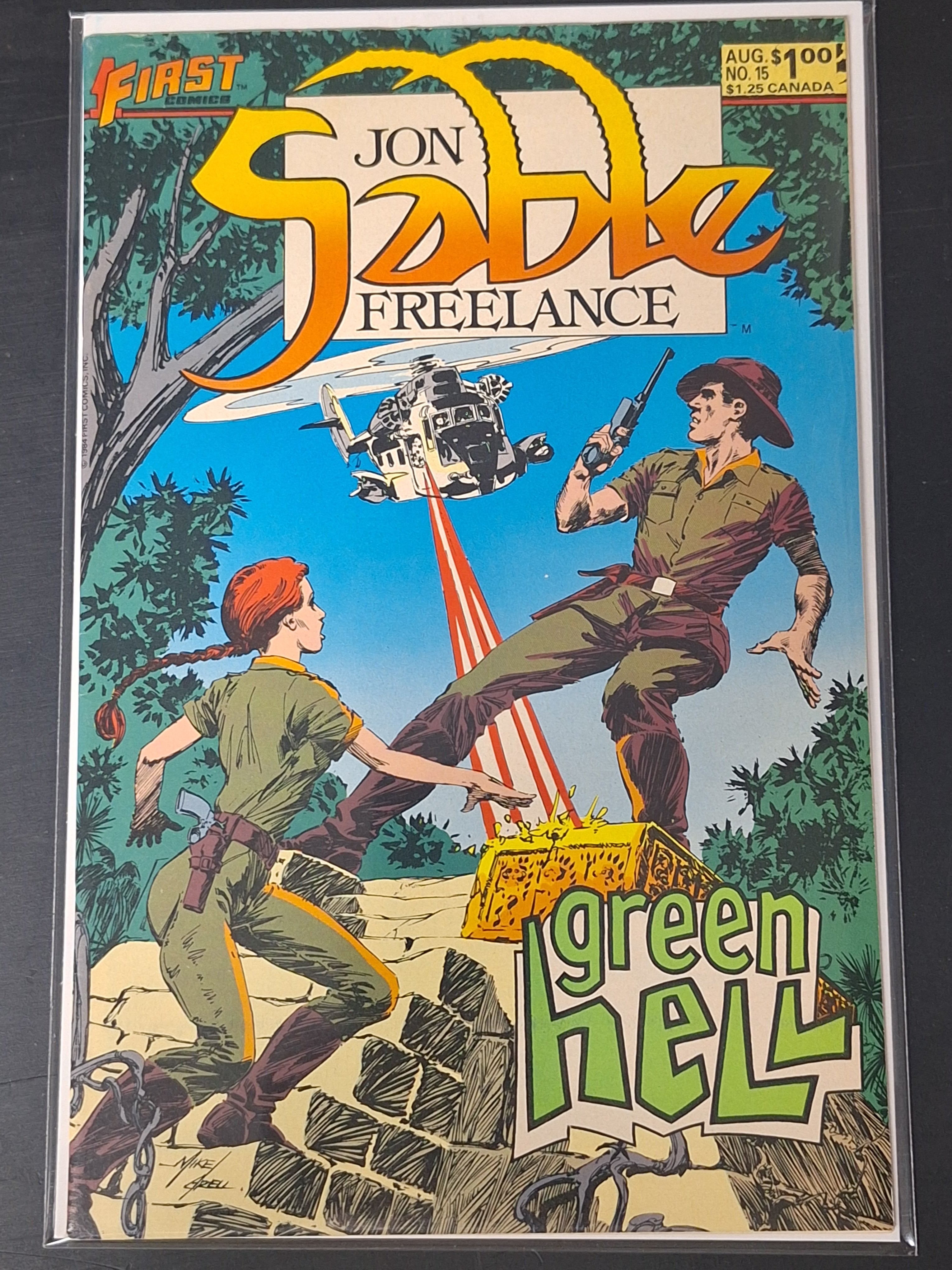 Jon Sable Freelance 15 First Comics 1984