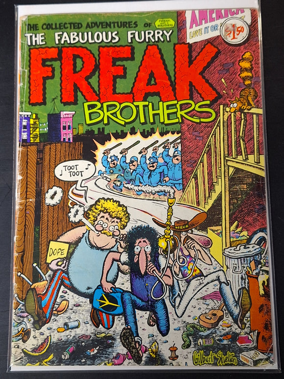 The Fabulous Furry Freak Brothers 16th Printing 1980