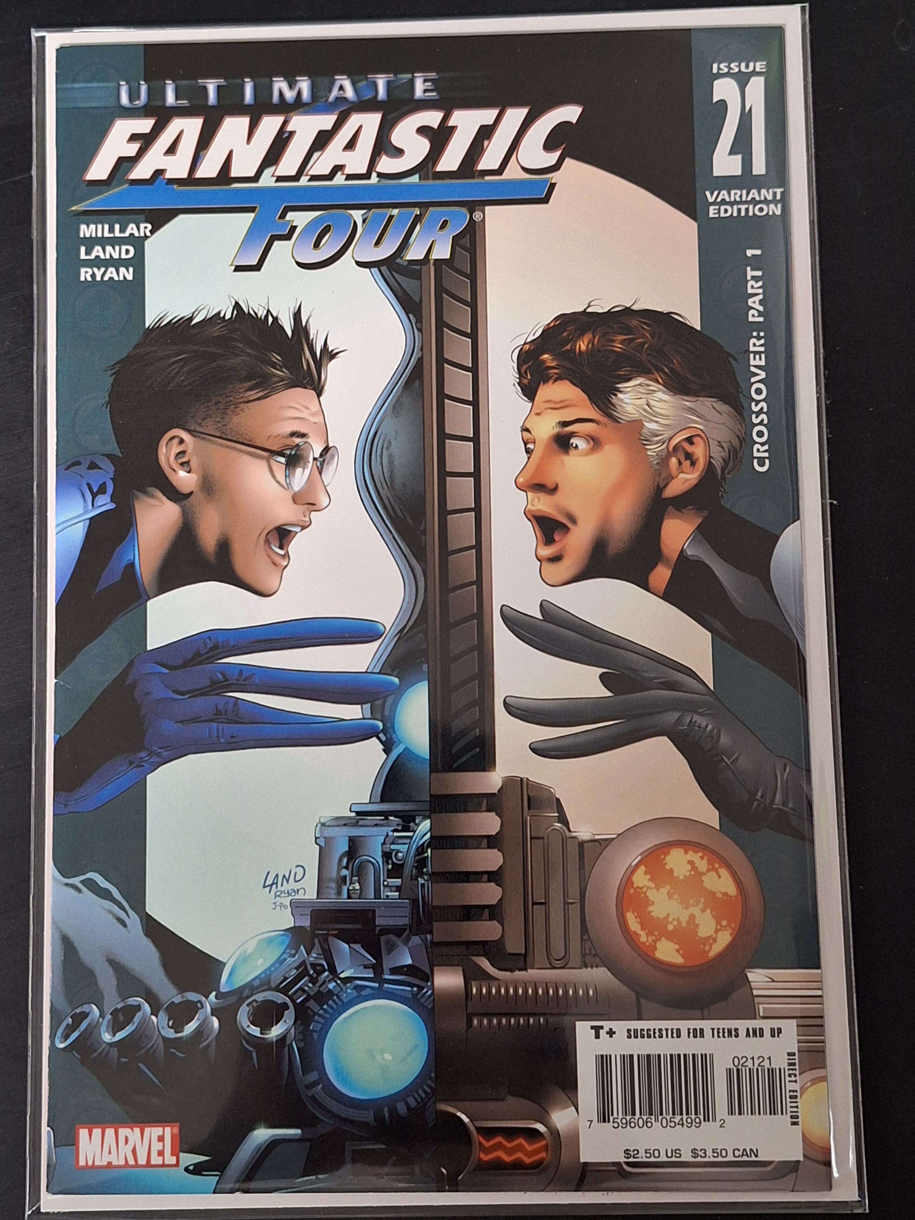 Ultimate Fantastic Four 21 Marvel 2005 Greg Land Variant 1st Marvel Zombies