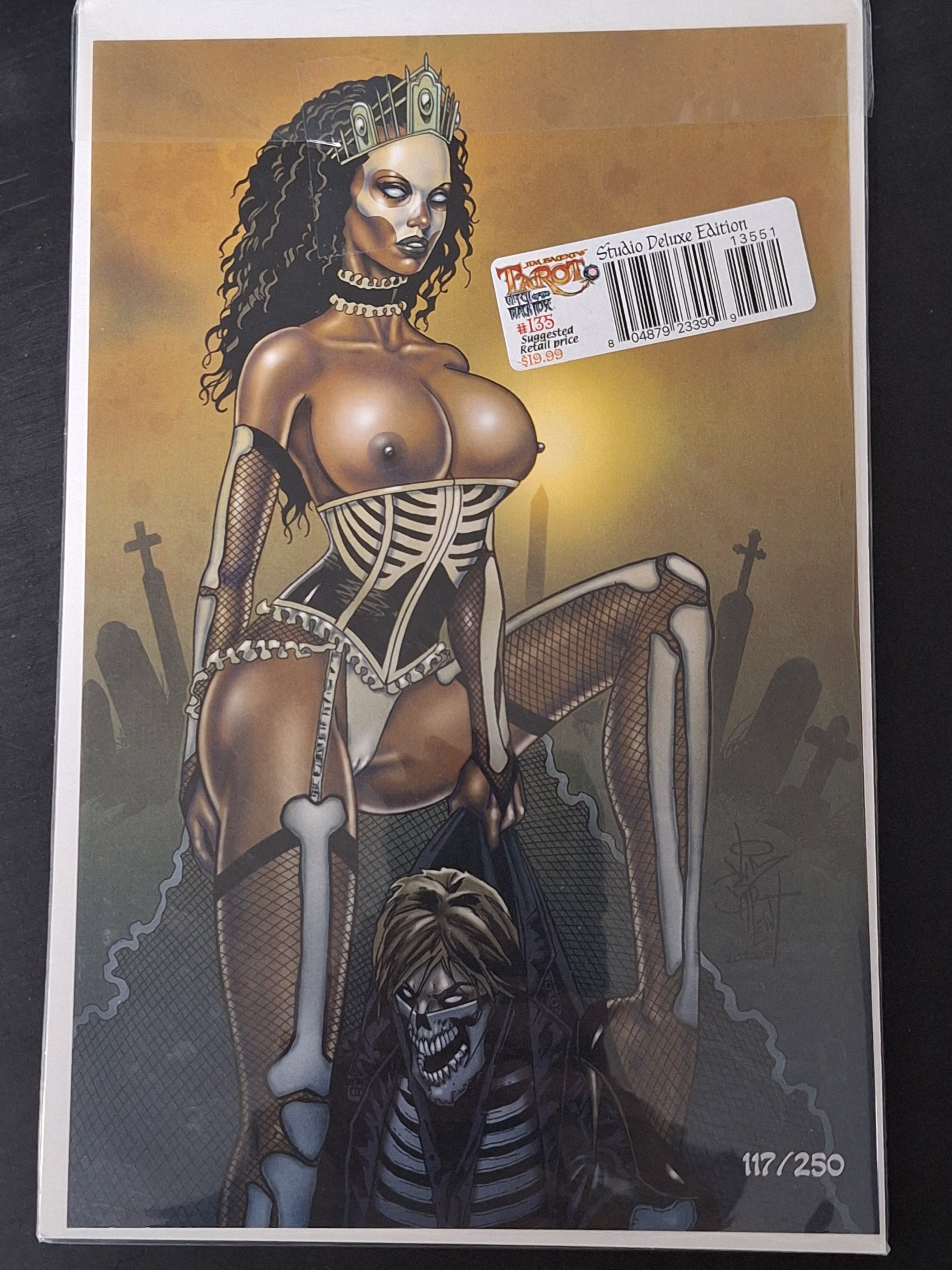 Tarot Witch Of The Black Rose 135 Broadsword Studio Deluxe Signed Editon