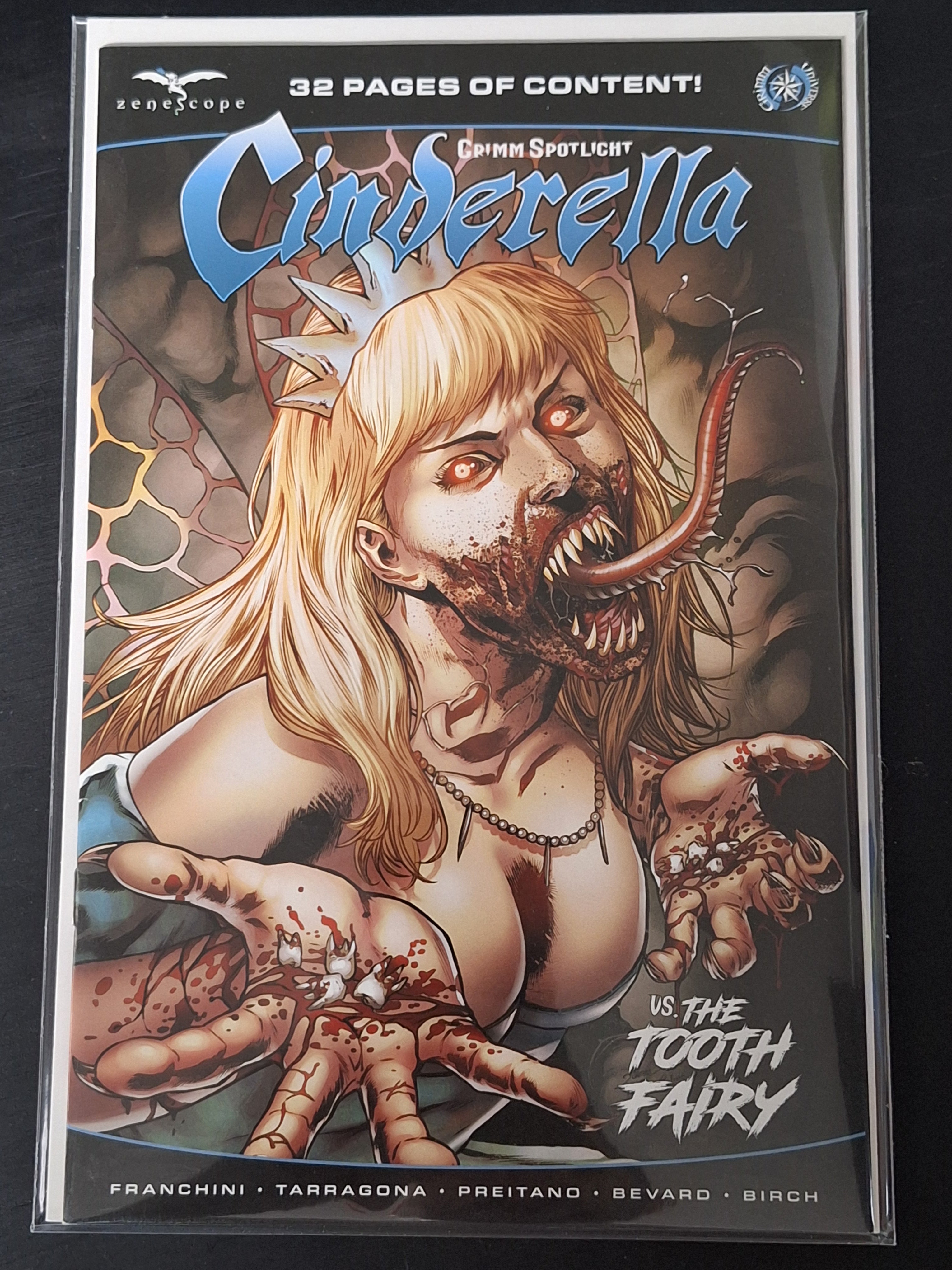 Grimm Spotlight Cinderella vs. The Tooth Fairy 1 Zenescope 2022 Cover B