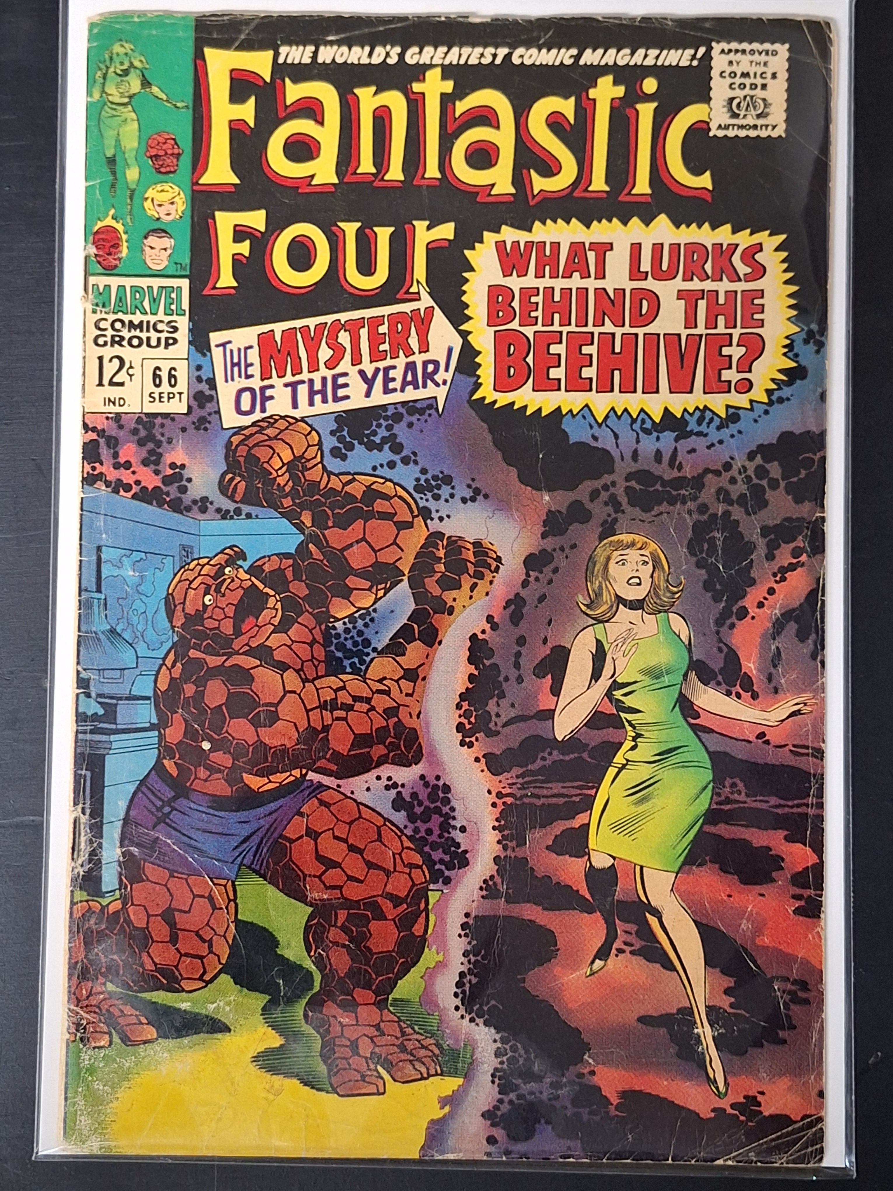 Fantastic Four 66 Marvel 1967 1st App & Origin of "Him" AKA Adam Warlock