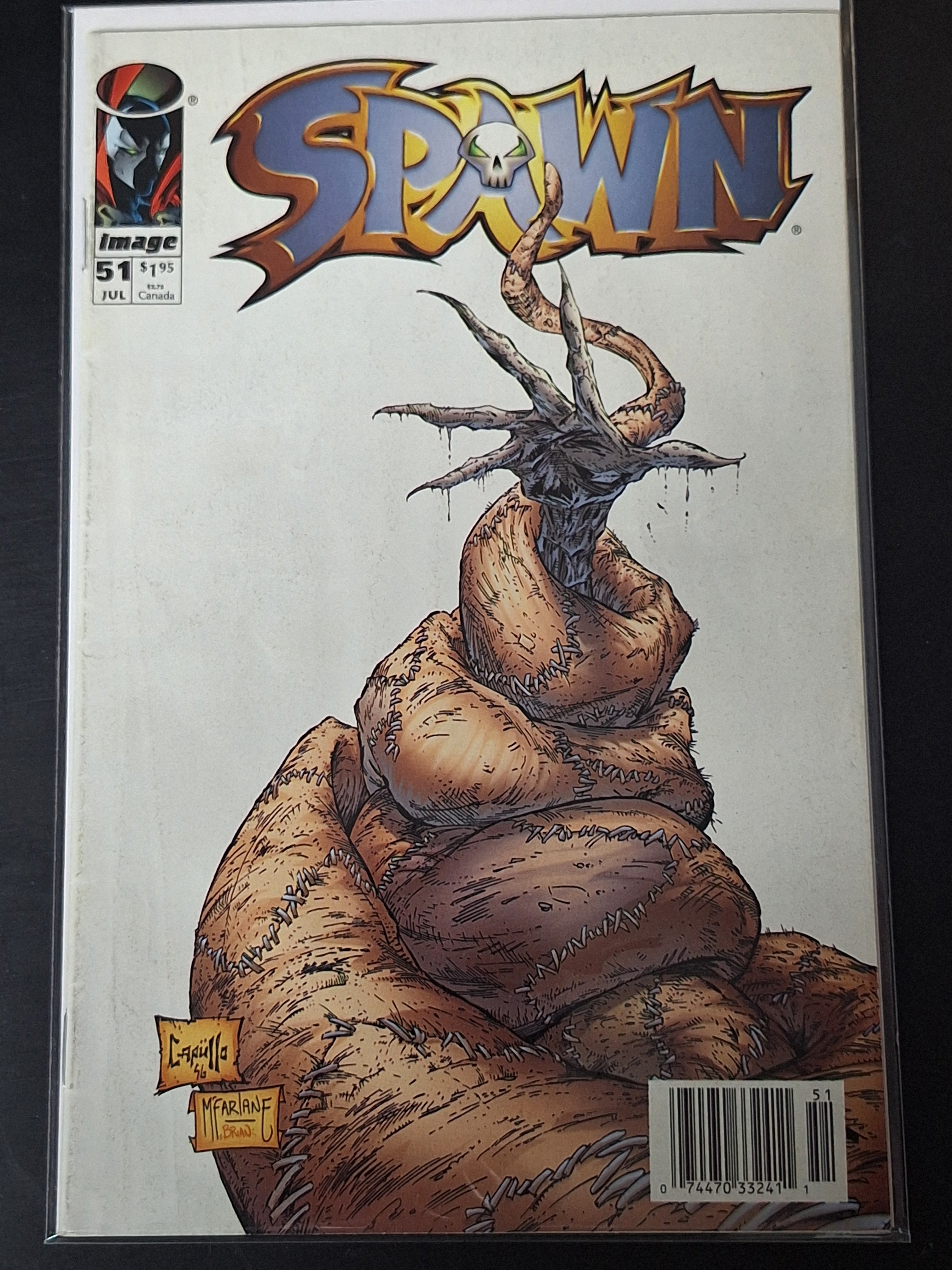 Spawn 51 Image 1992 Scarce Newsstand