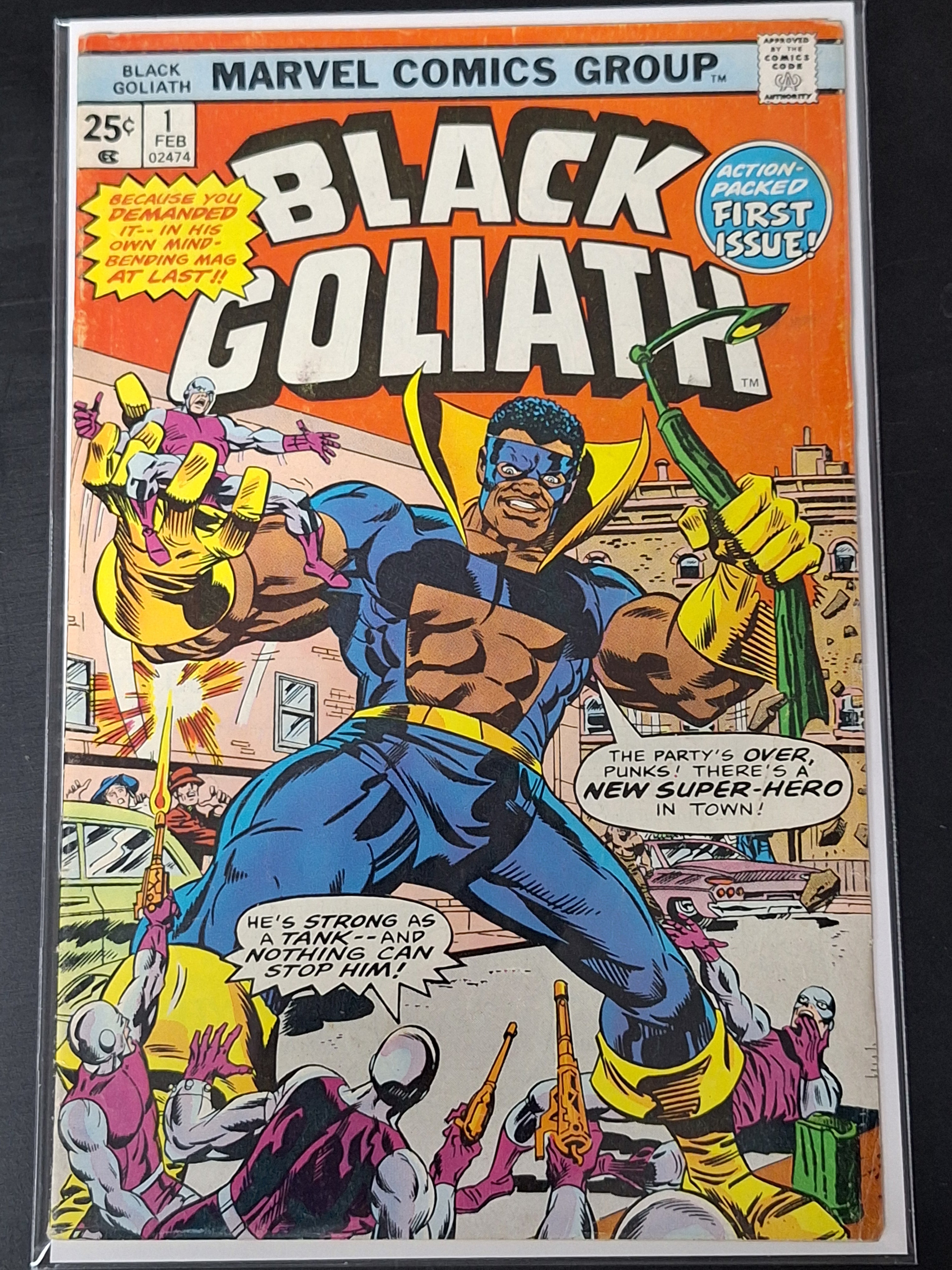 Black Goliath 1 Marvel 1976 2nd App & Origin of Black Goliath