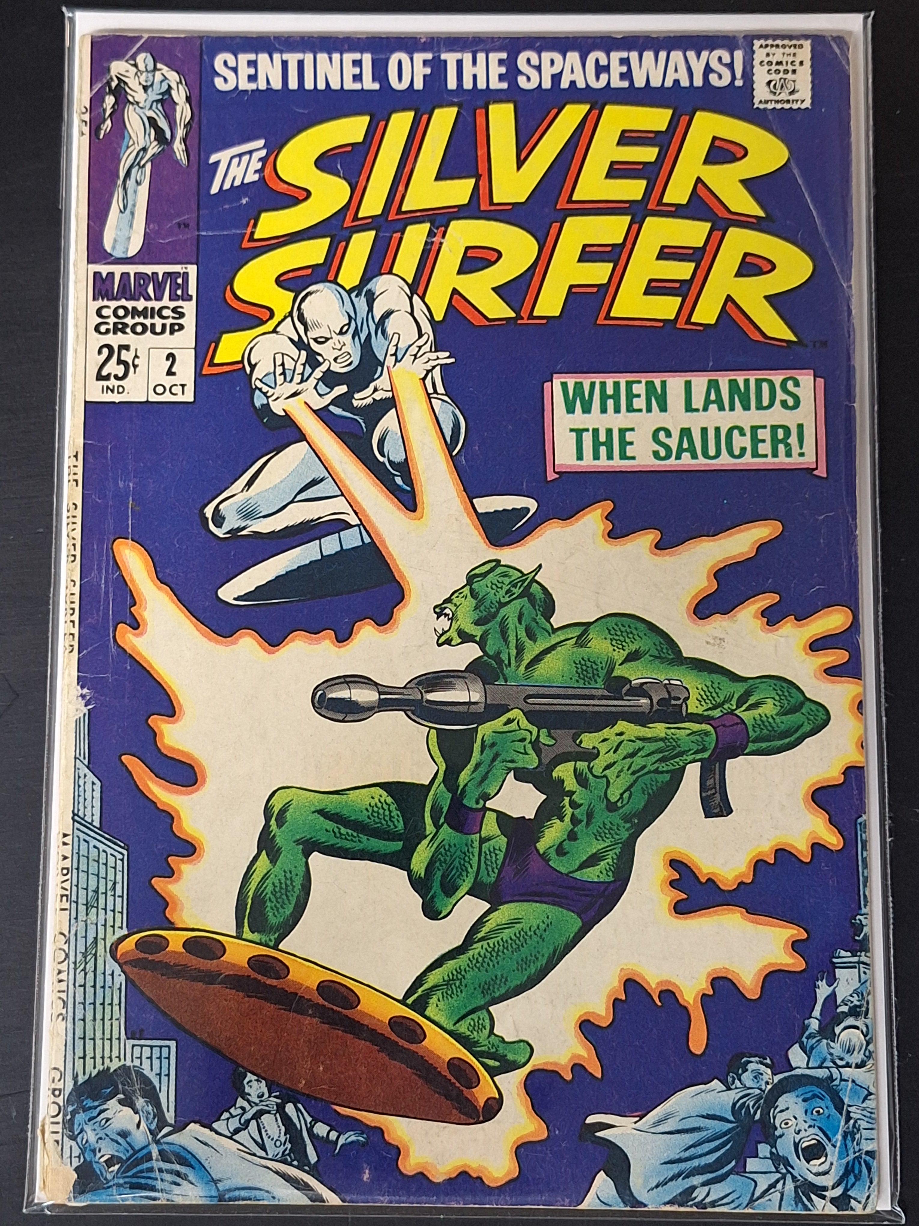 Silver Surfer 2 Marvel 1968 1st App of Badoon