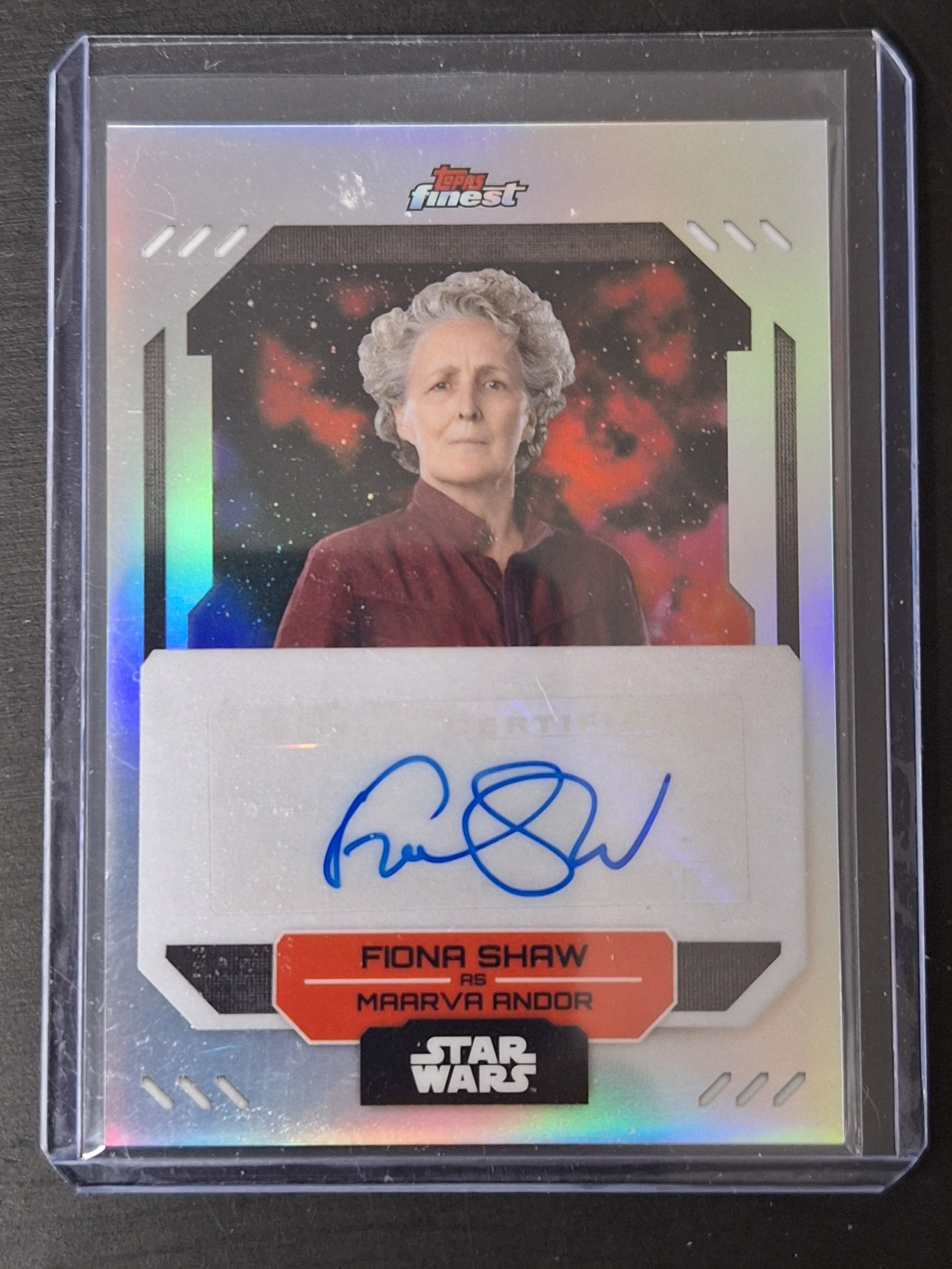 Star Wars Topps Finest 2023 - Auto - Fiona Shaw as Maarvr Andor