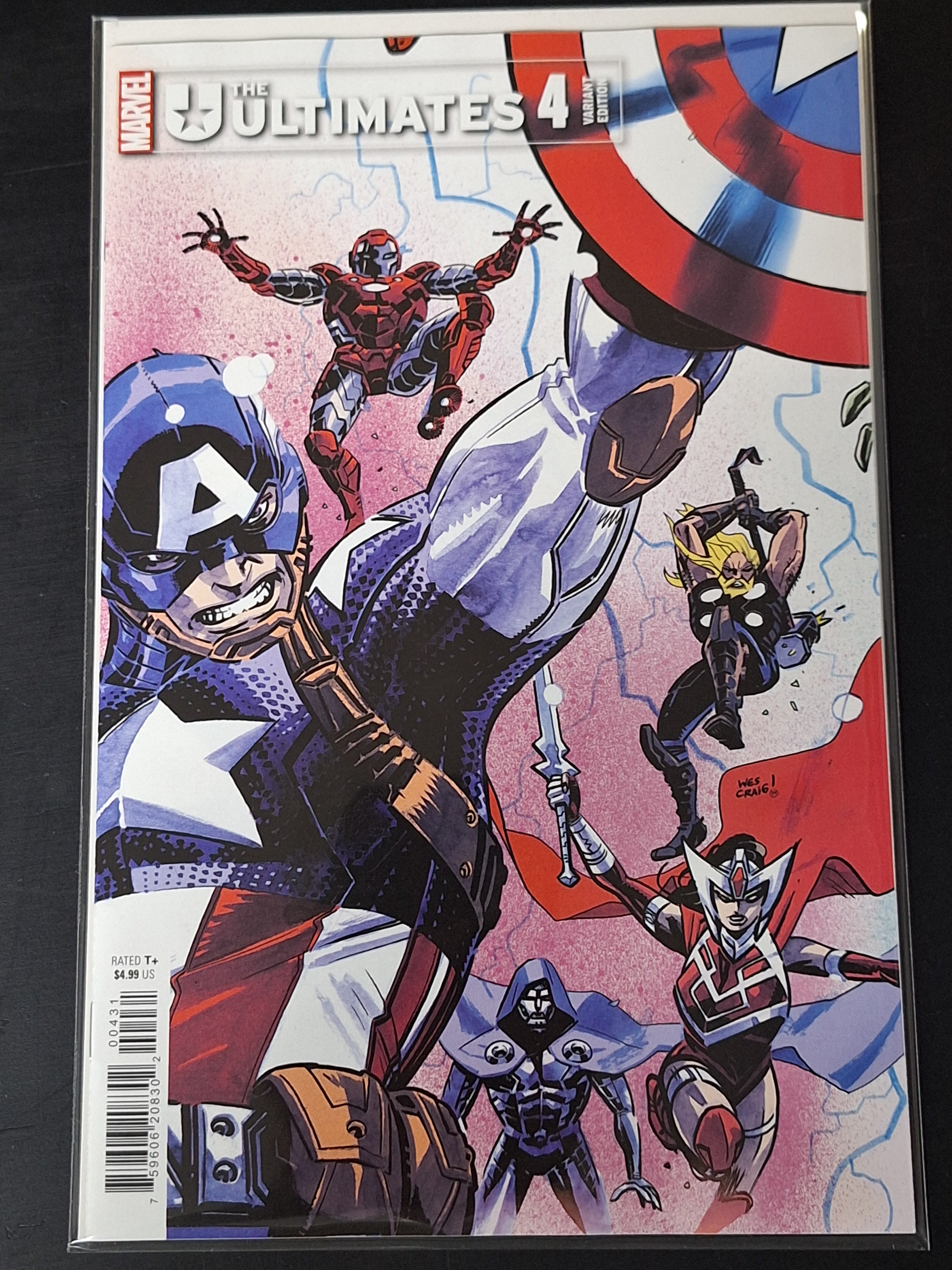 The Ultimates 4 Marvel 2024 Wes Craig Connecting Variant