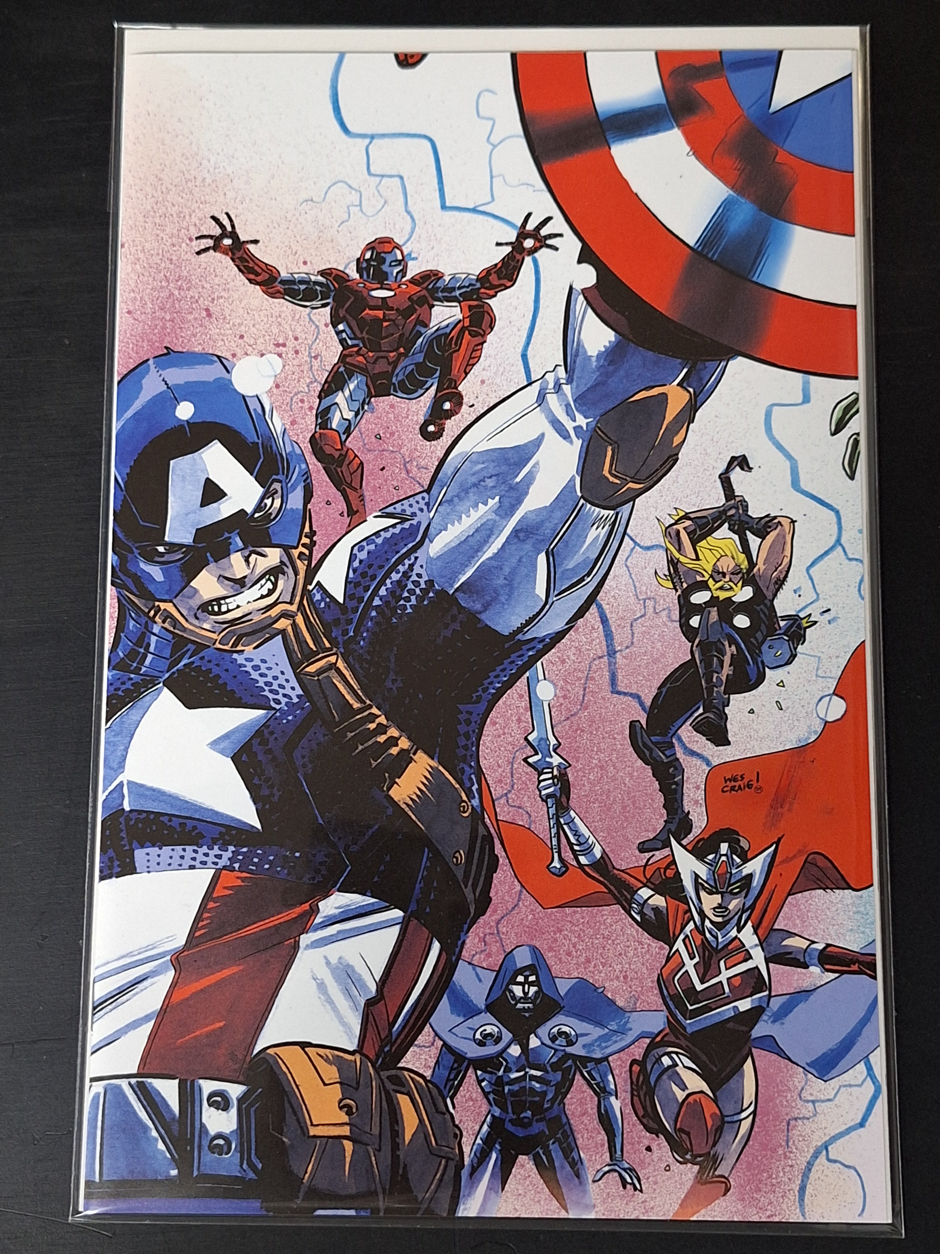 The Ultimates 4 Marvel 2024 1:100 Wes Craig Virgin Connecting Variant