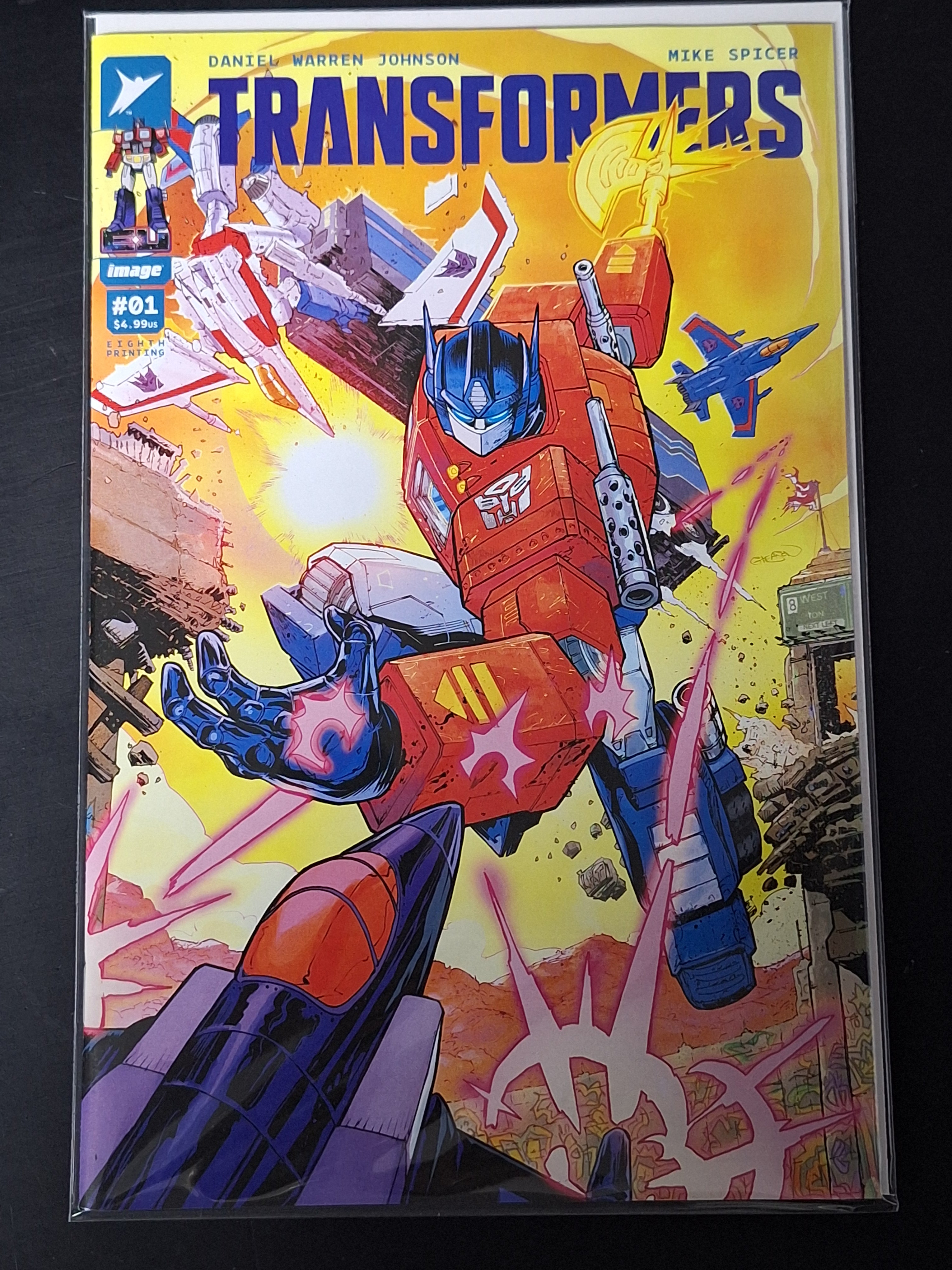 Transformers 1 Image 2024 Eighth Printing